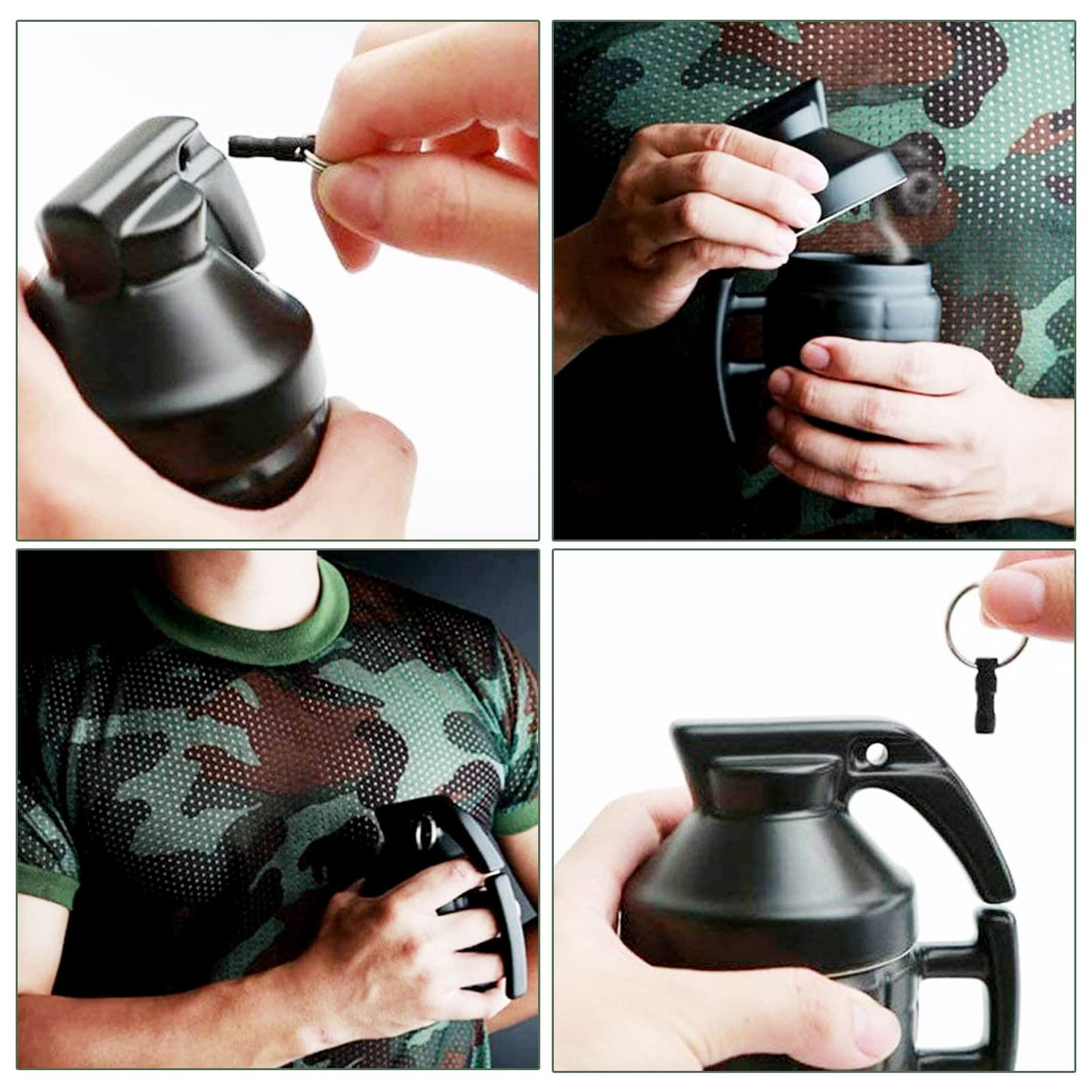 Taza granada 3D – Explosión de cafeína asegurada