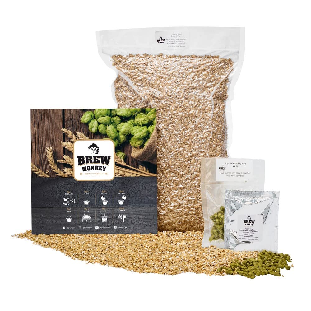 Kit cerveza rubia – Crea tu birra con Brew Monkey