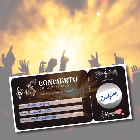 Vale regalo concierto – Sorprende con música en directo