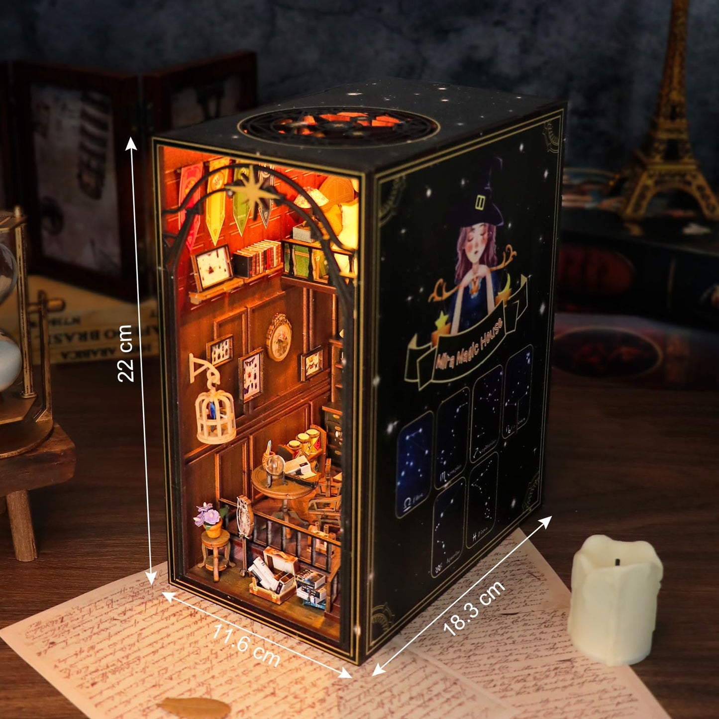 Book Nook ‘Magic House’ – Un rincón hechizado para tus libros