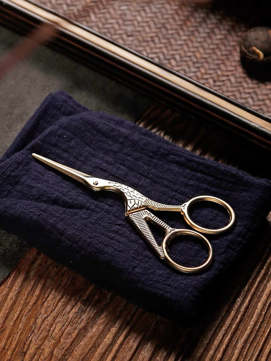 Tijeras de cigüeña vintage – Elegancia en cada corte