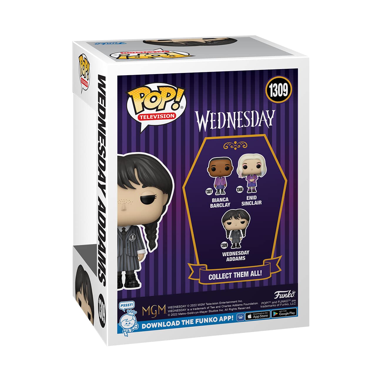 Funko Pop Miércoles – Oscuridad en formato vinilo