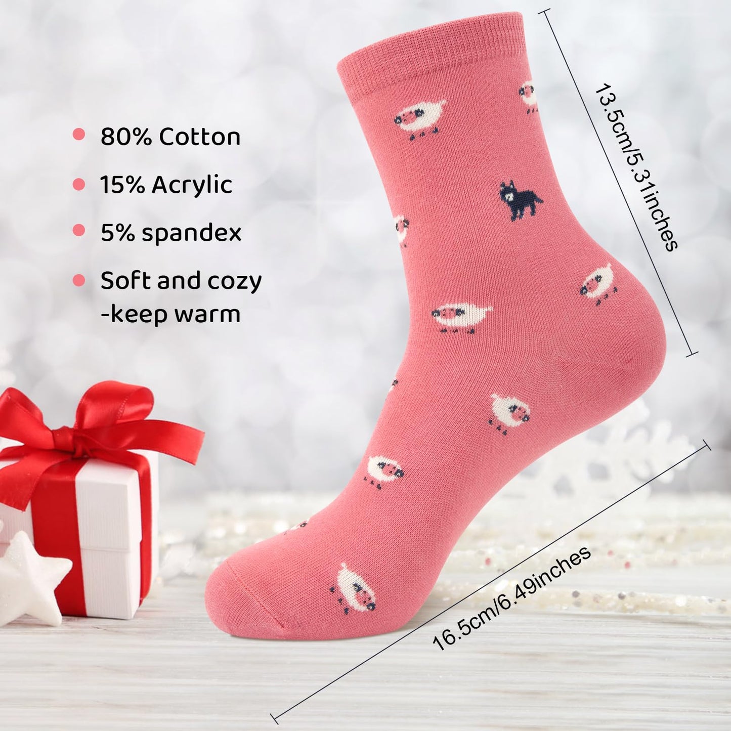 Calcetines con animales pixel – Un zoológico en 8 bits