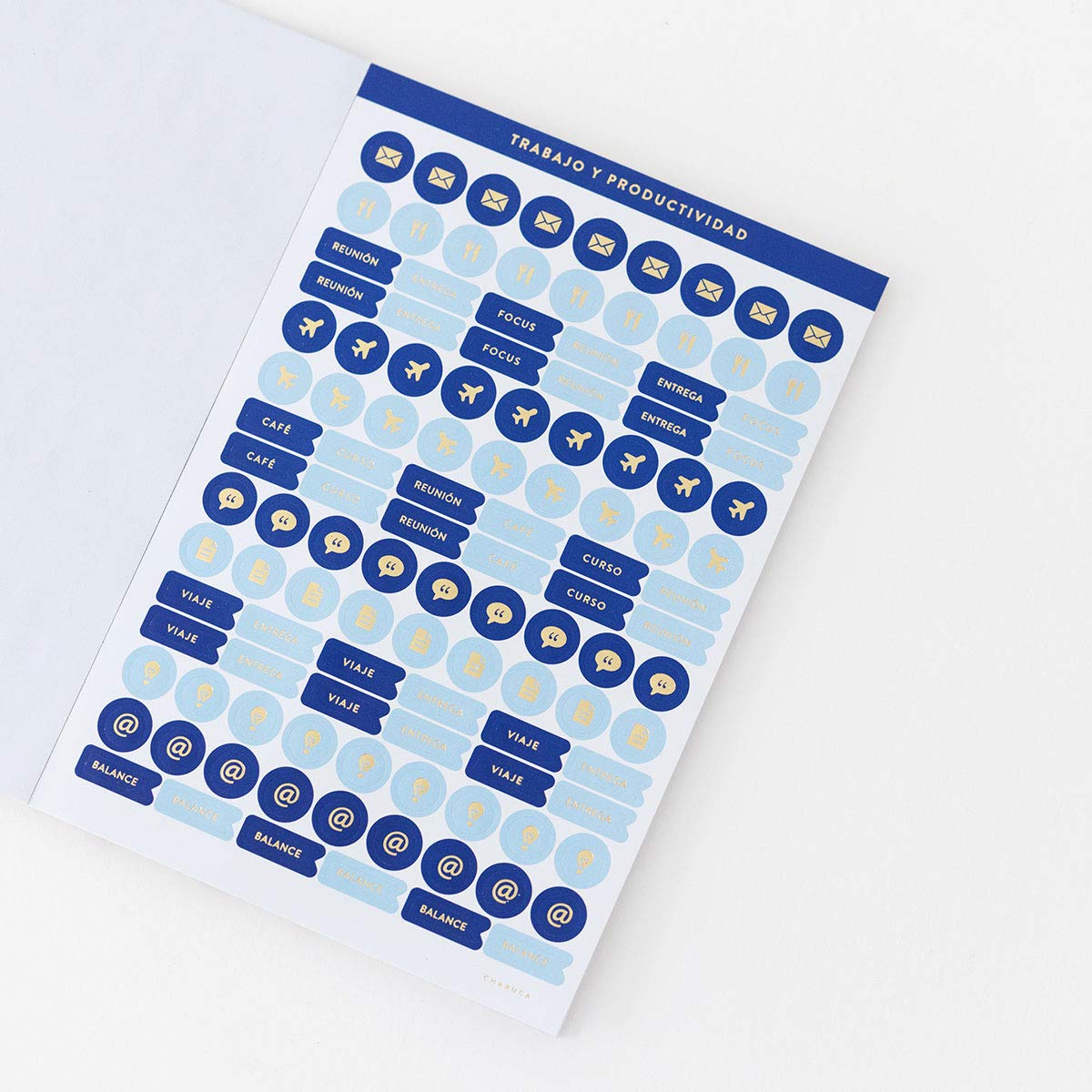 Planner con pegatinas motivadoras – Organiza tu vida con flow y equilibrio