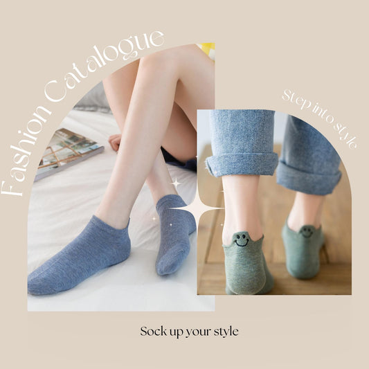 Calcetines con carita feliz – Buen rollo desde el talón