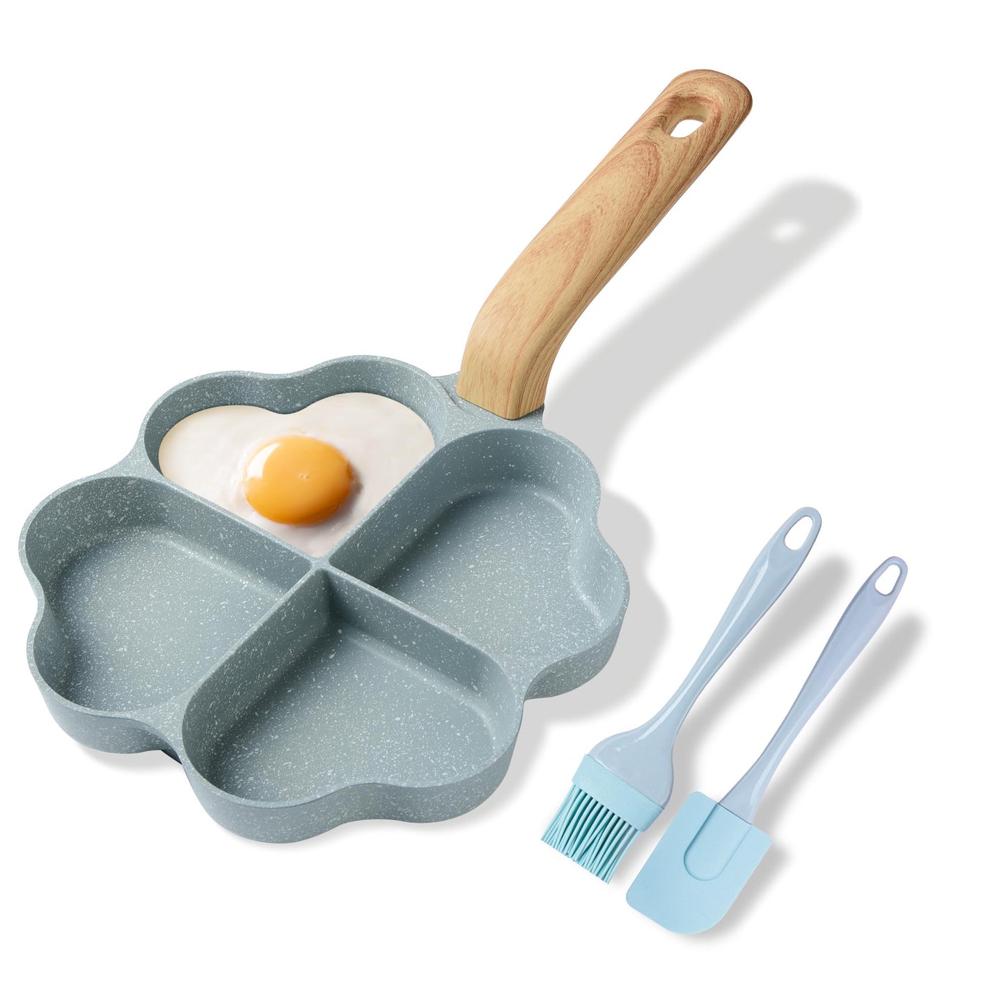 Love & Eggs – Sartén de corazones para 4 delicias