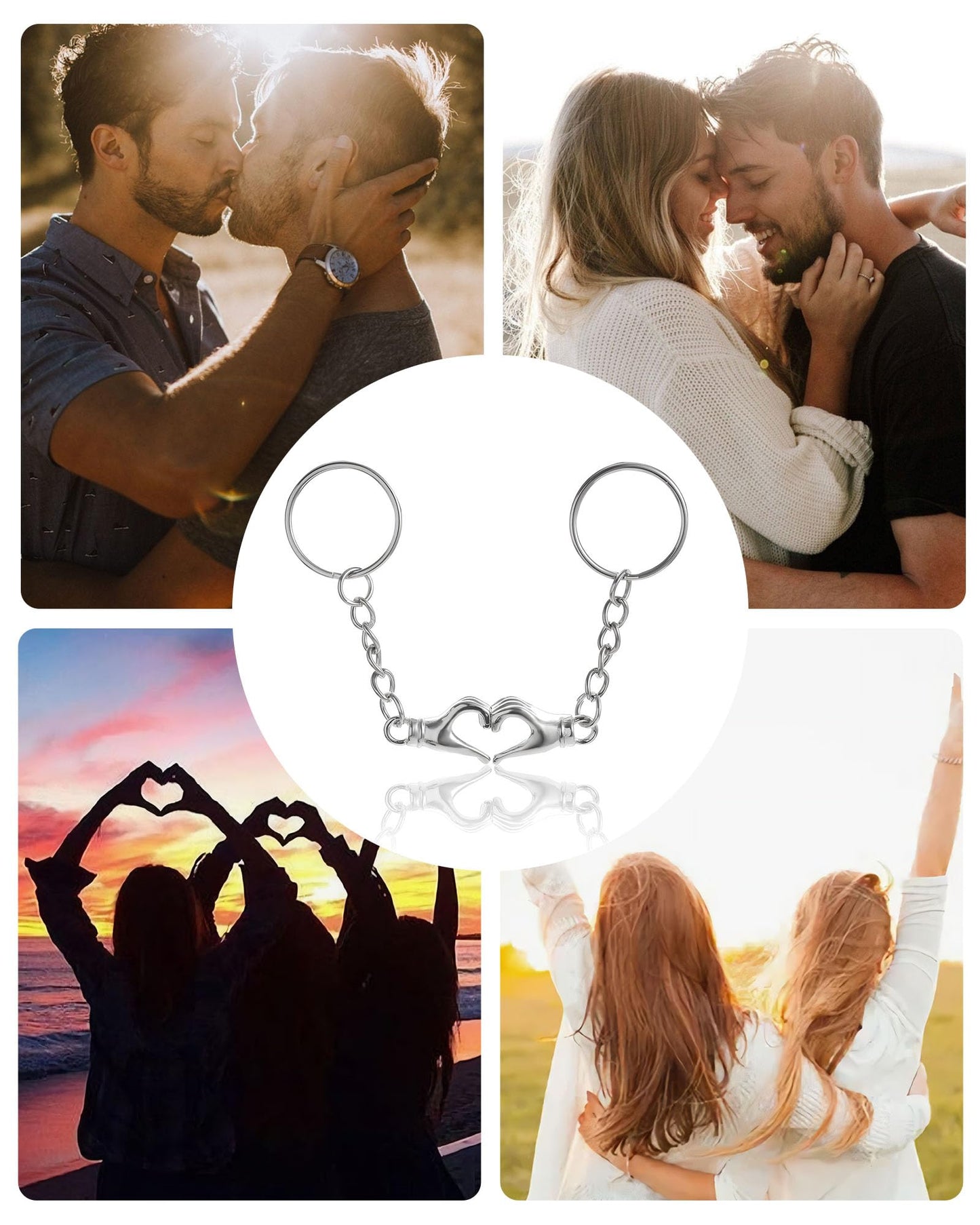 Llavero parejas encajables – Dos mitades, una llave