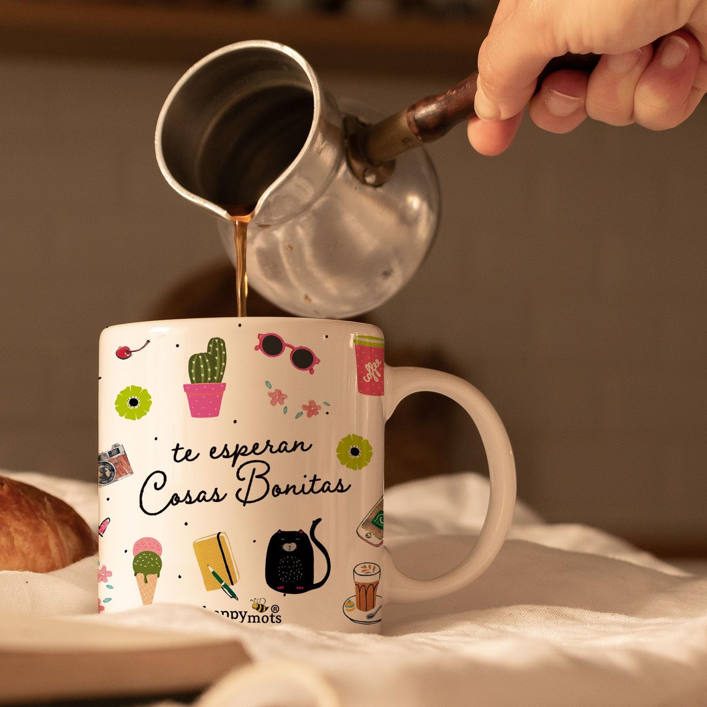 Te esperan cosas bonitas – La taza que empieza el día con ilusión