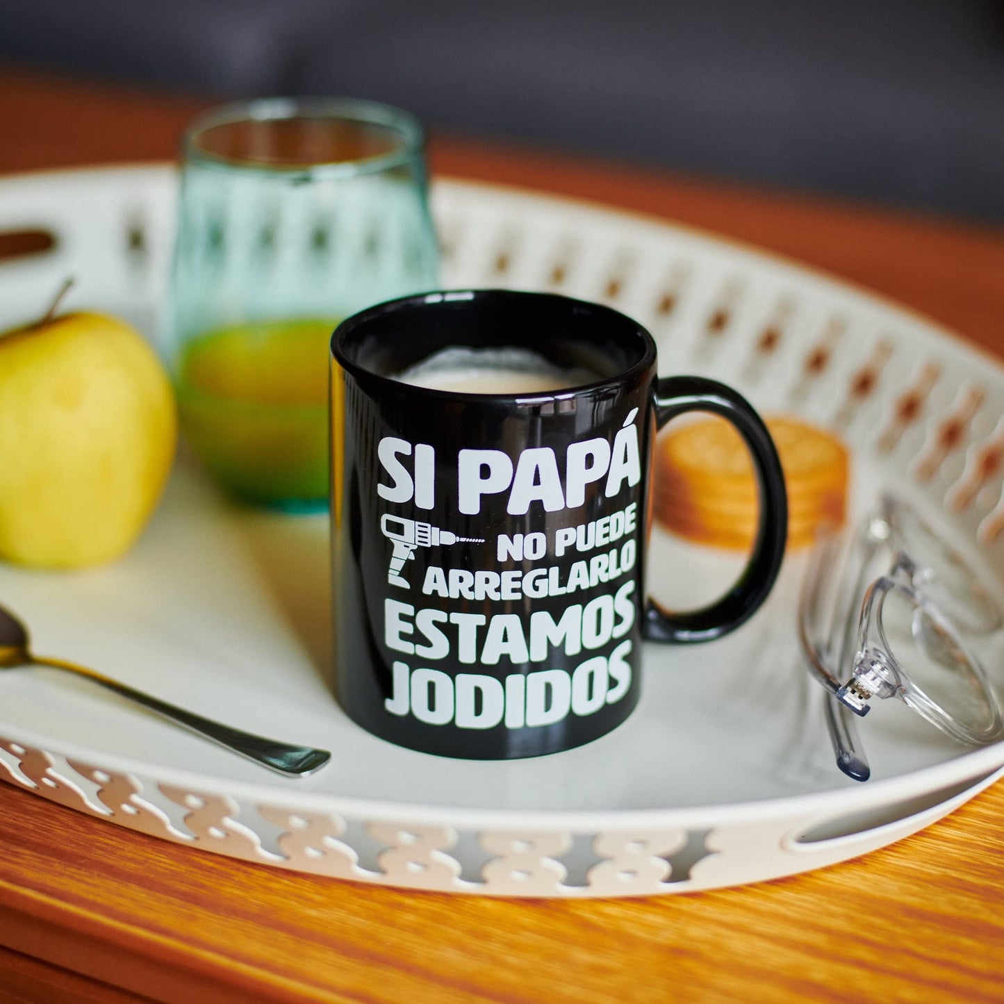 Si papá no puede… – Taza para papás muy cracks