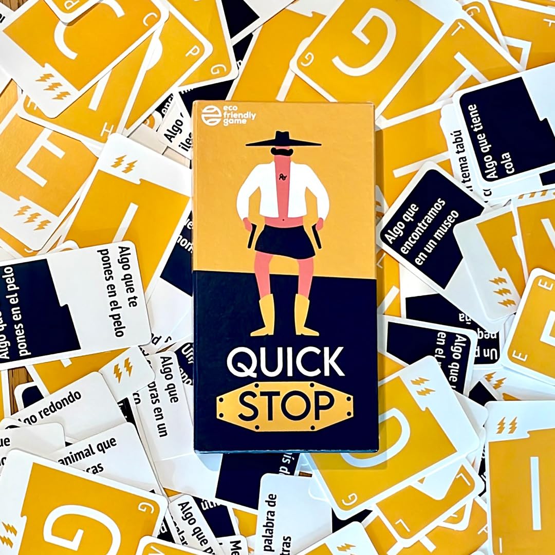 Quick Stop – Juego de mesa rápido para toda la familia