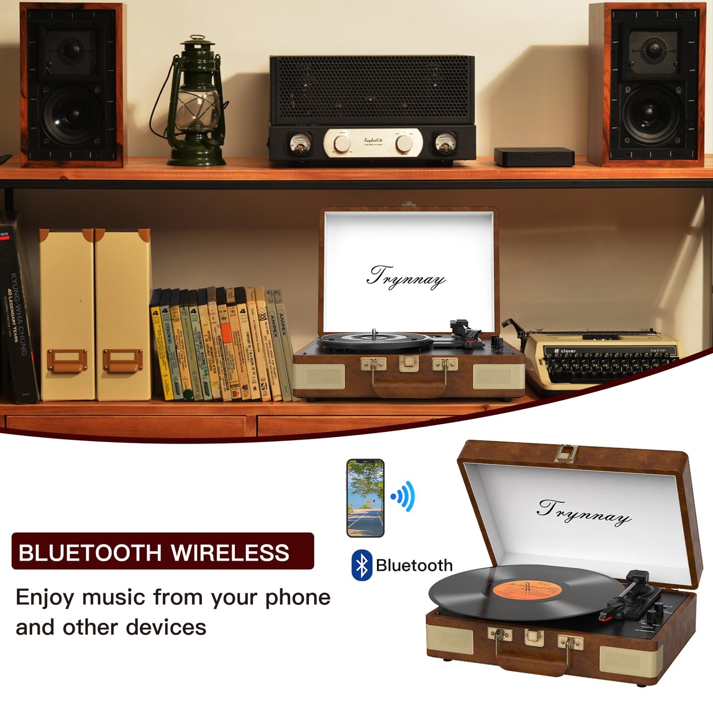 Tocadiscos Bluetooth – Vinilos que suenan en digital