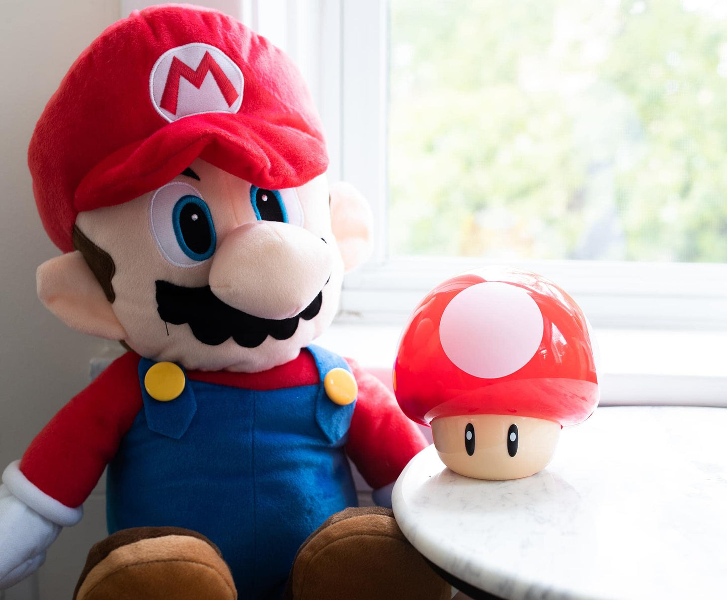 Mini lámpara Champiñón Mario – Cambia de color y sube de nivel