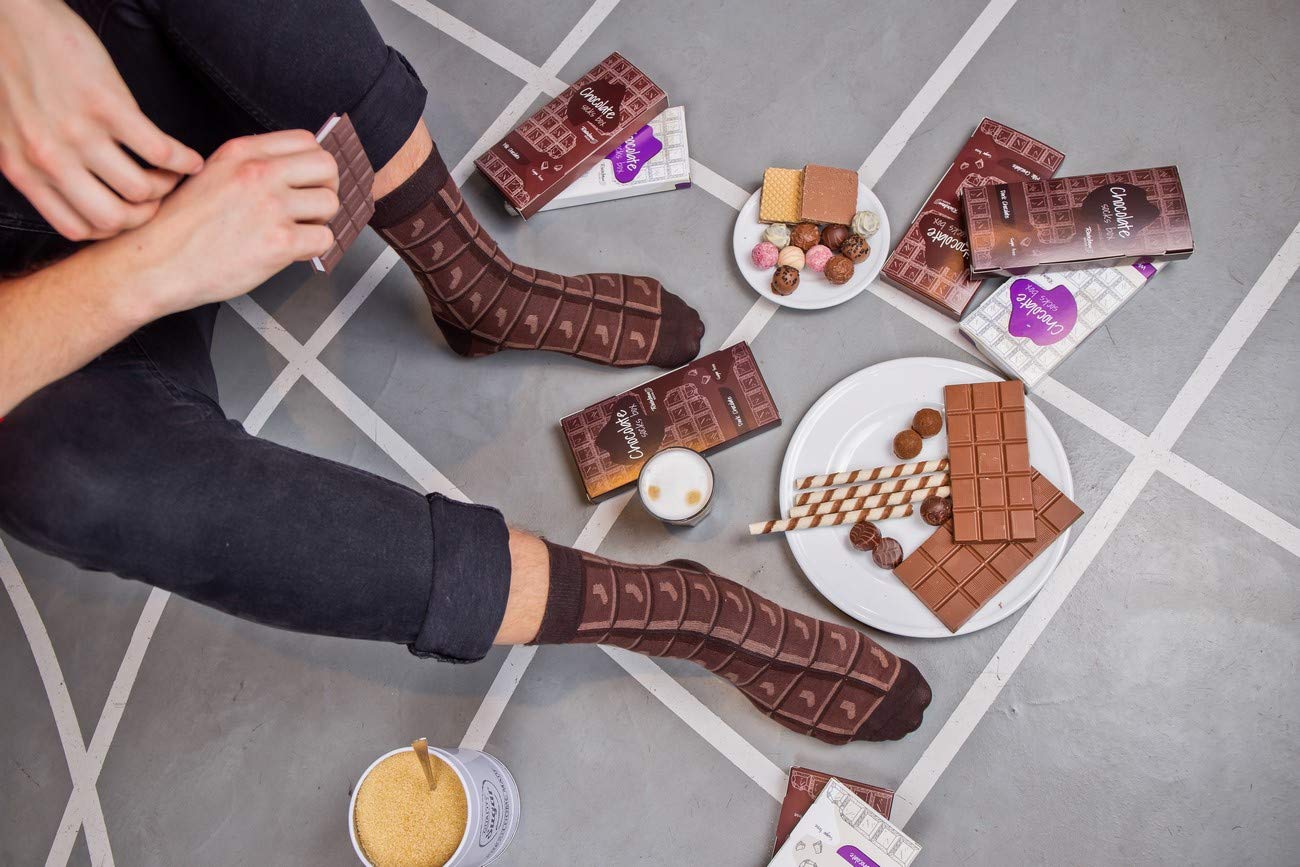 Calcetines chocolate – Endulza tus pasos sin remordimientos