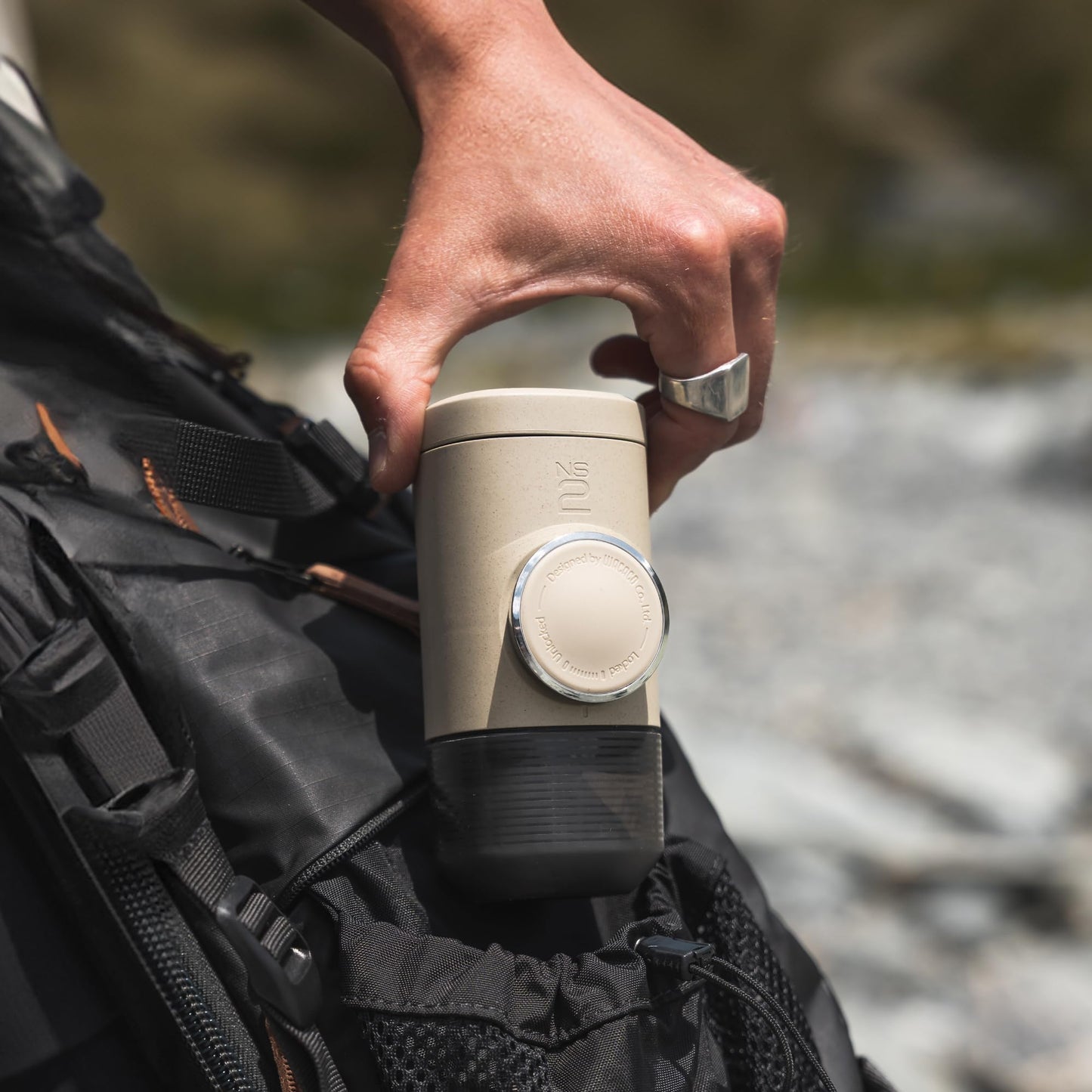 Minipresso NS2 para cápsulas – Café compacto, sin enchufes