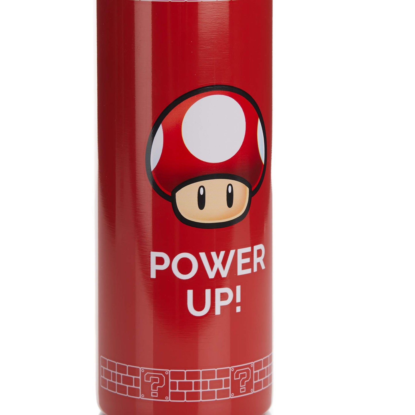 Botella Super Mario – Champiñón rojo para subir tu energía