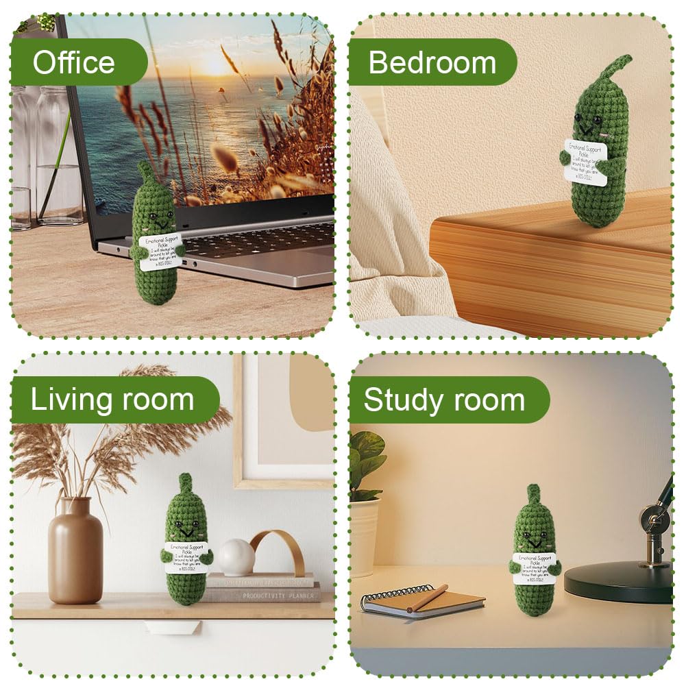 Pepino positivo – Tu emotional support pickle