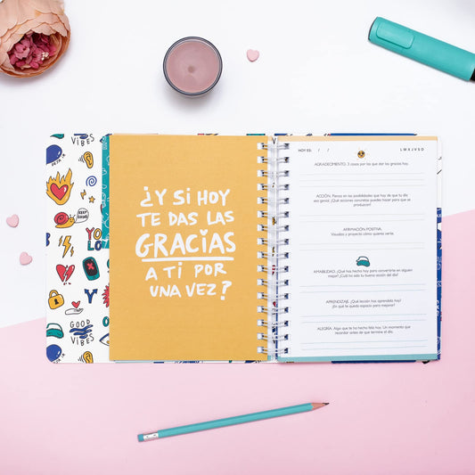 100 días para estar bien – Agenda wellness de autoconocimiento y gratitud