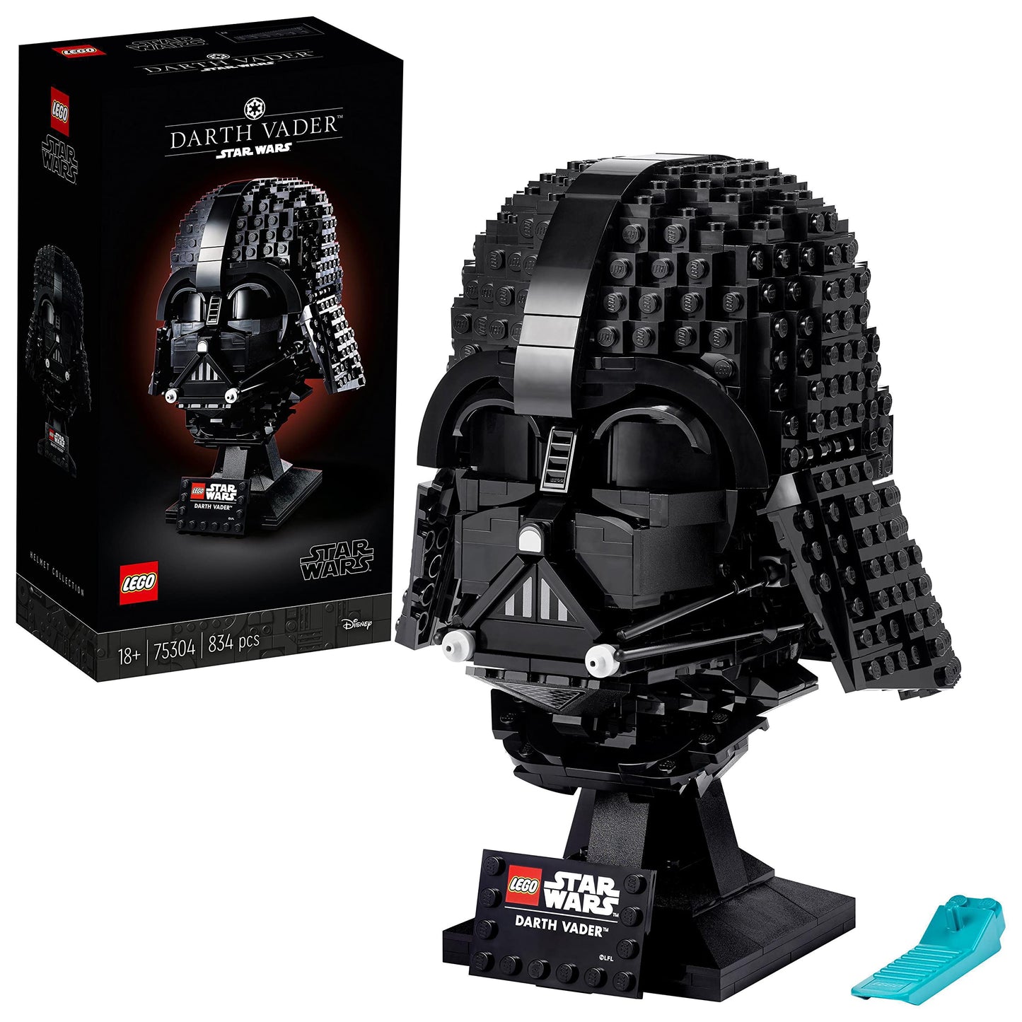 Casco Darth Vader LEGO – El lado oscuro, pieza a pieza