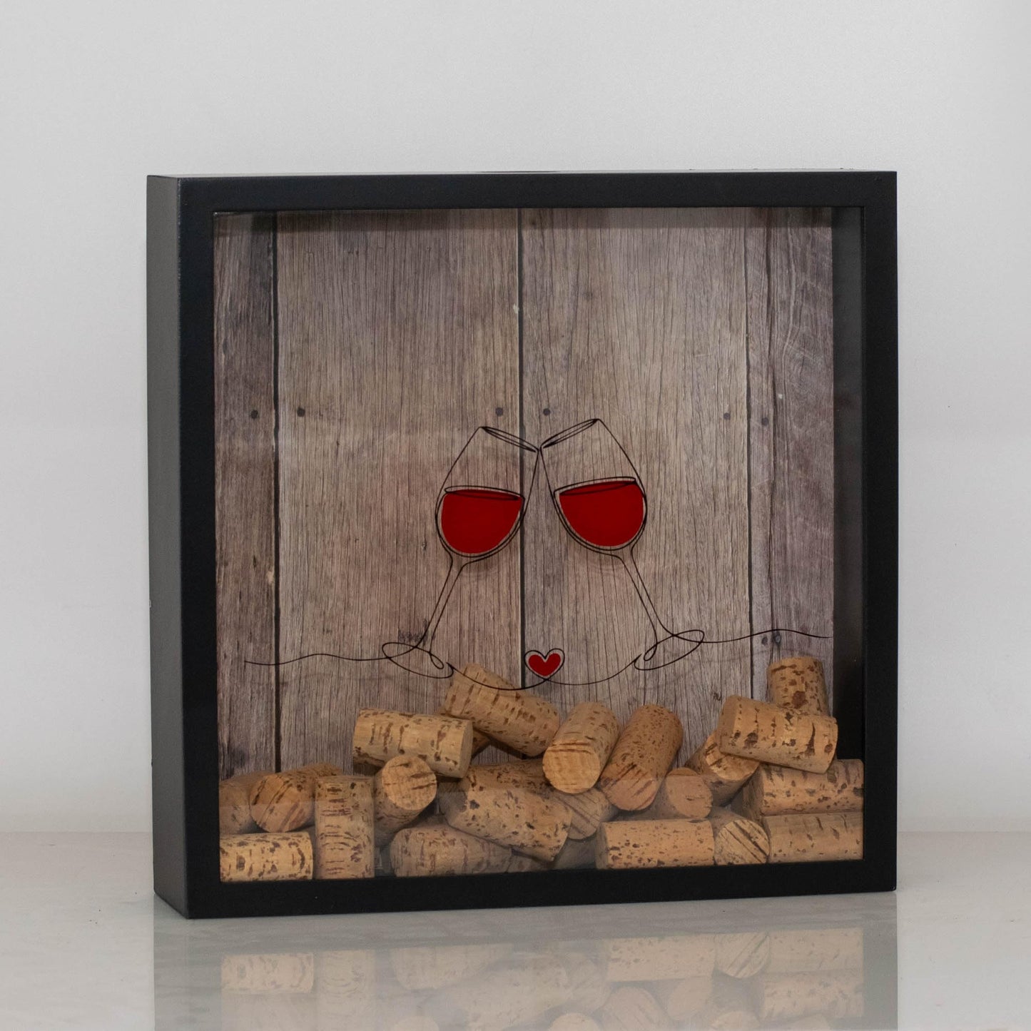 Caja para corchos de vino – Recuerdos que saben a brindis