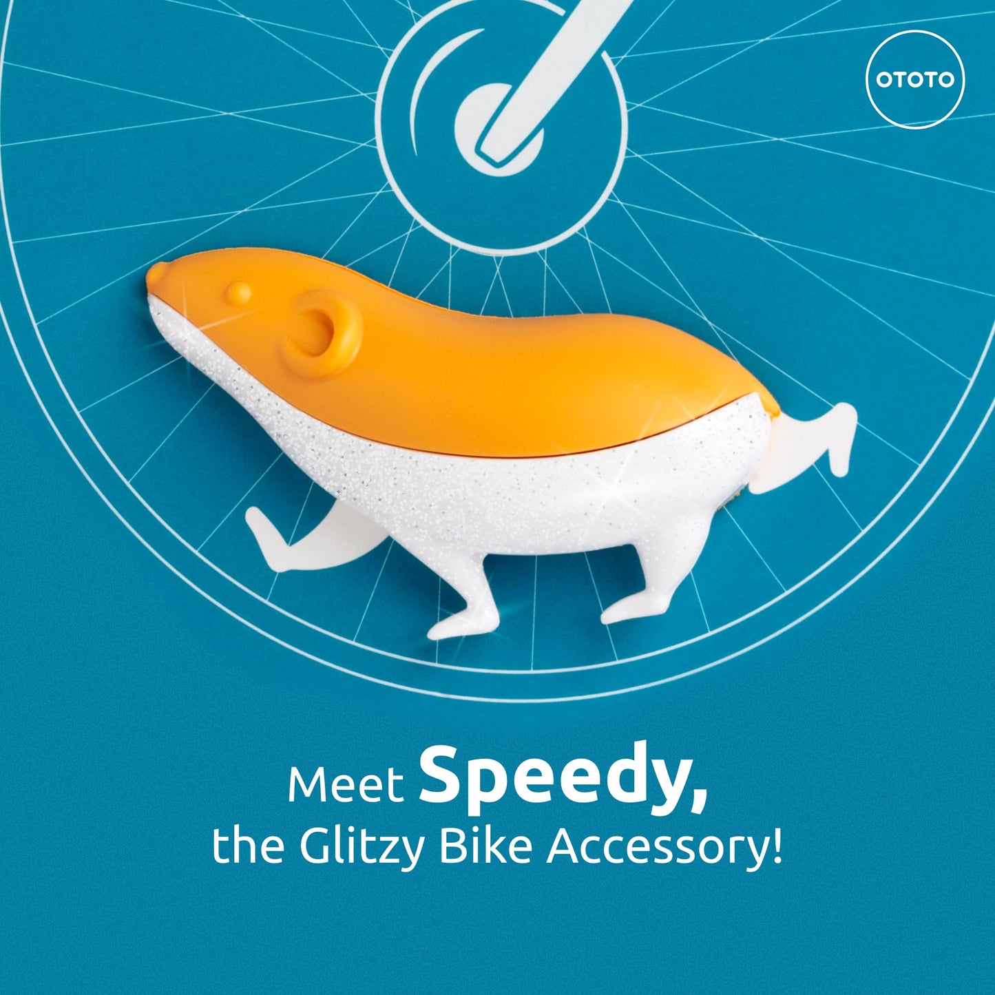 Reflector Hamster Bici – Speedy brilla con luz propia