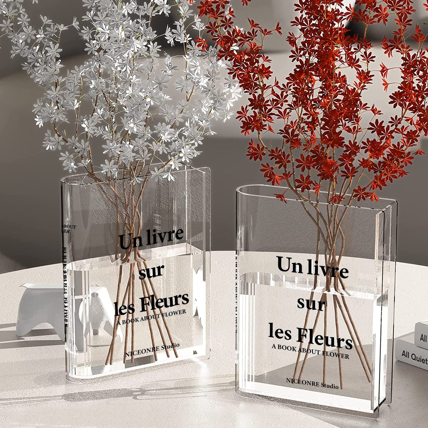 Florero libro – Decora y cultiva tus historias