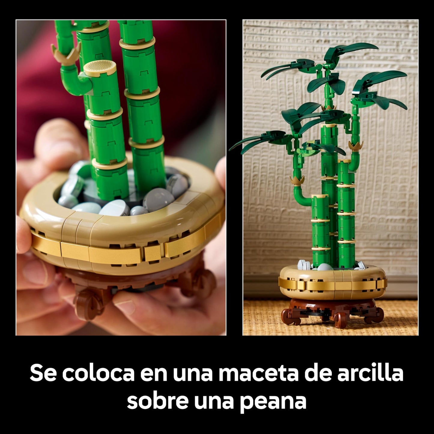 LEGO Bambú de la suerte – Monta tu propia planta de la fortuna