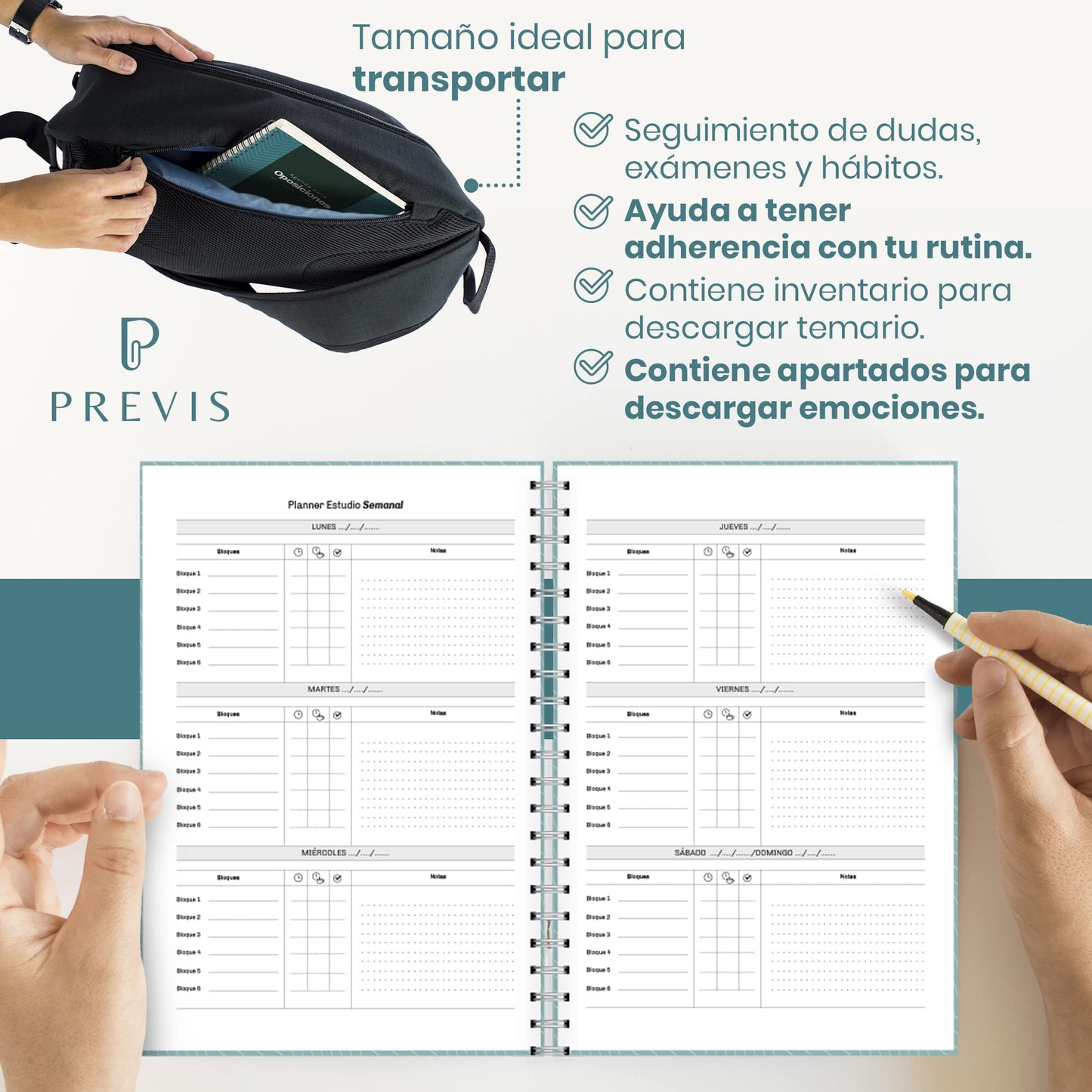 Agenda para opositores โ Planifica tu plaza como un estratega ninja