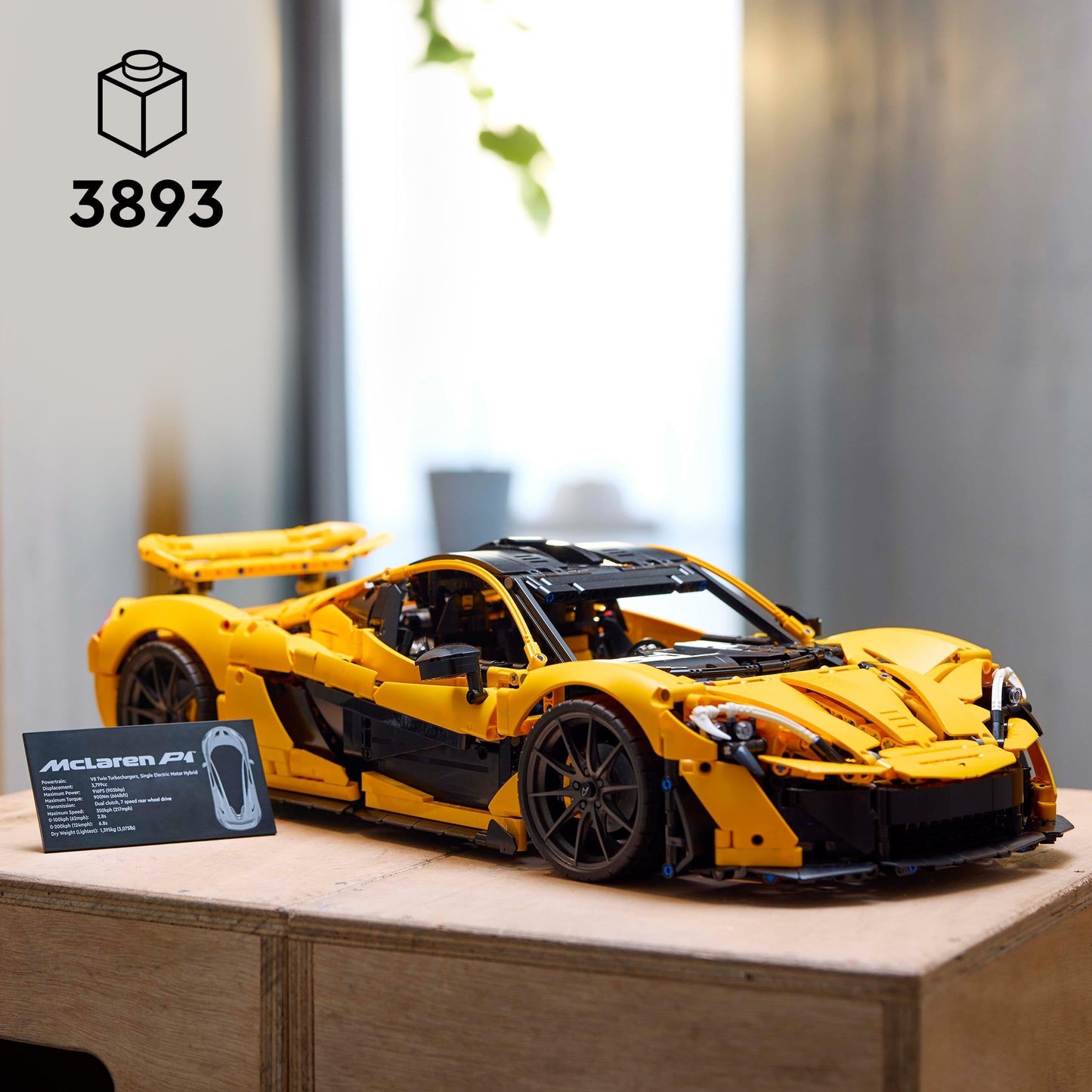 LEGO Technic McLaren P1 – Supercoche a escala 1:8