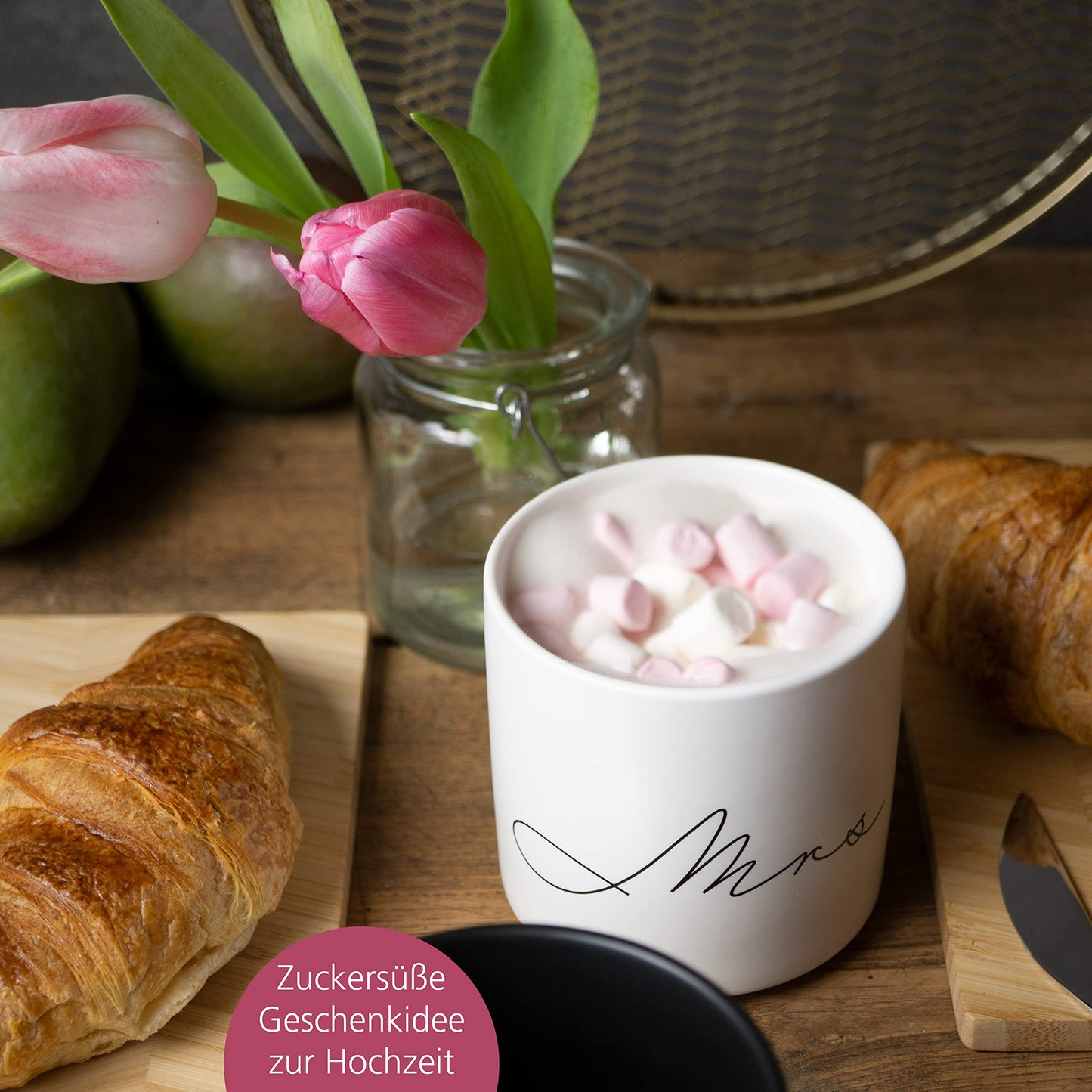 Set de tazas “Mr & Mrs” – Para cafés que saben a amor