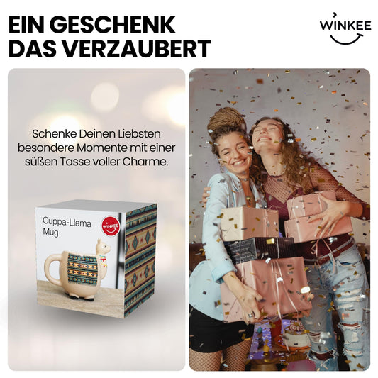 Taza forma llama – Un sorbo desde los Andes