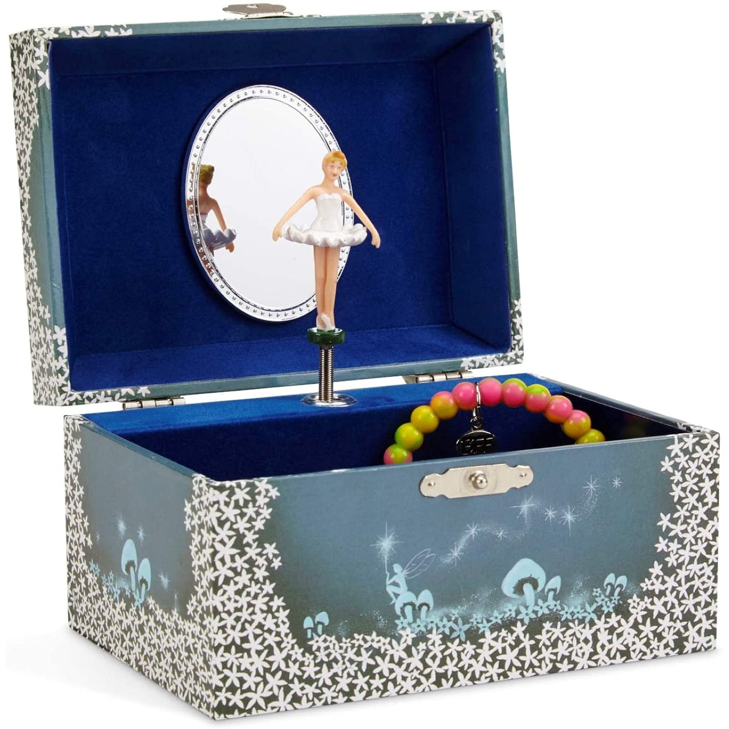 Joyero musical bailarina – Gira con el Lago de los cisnes