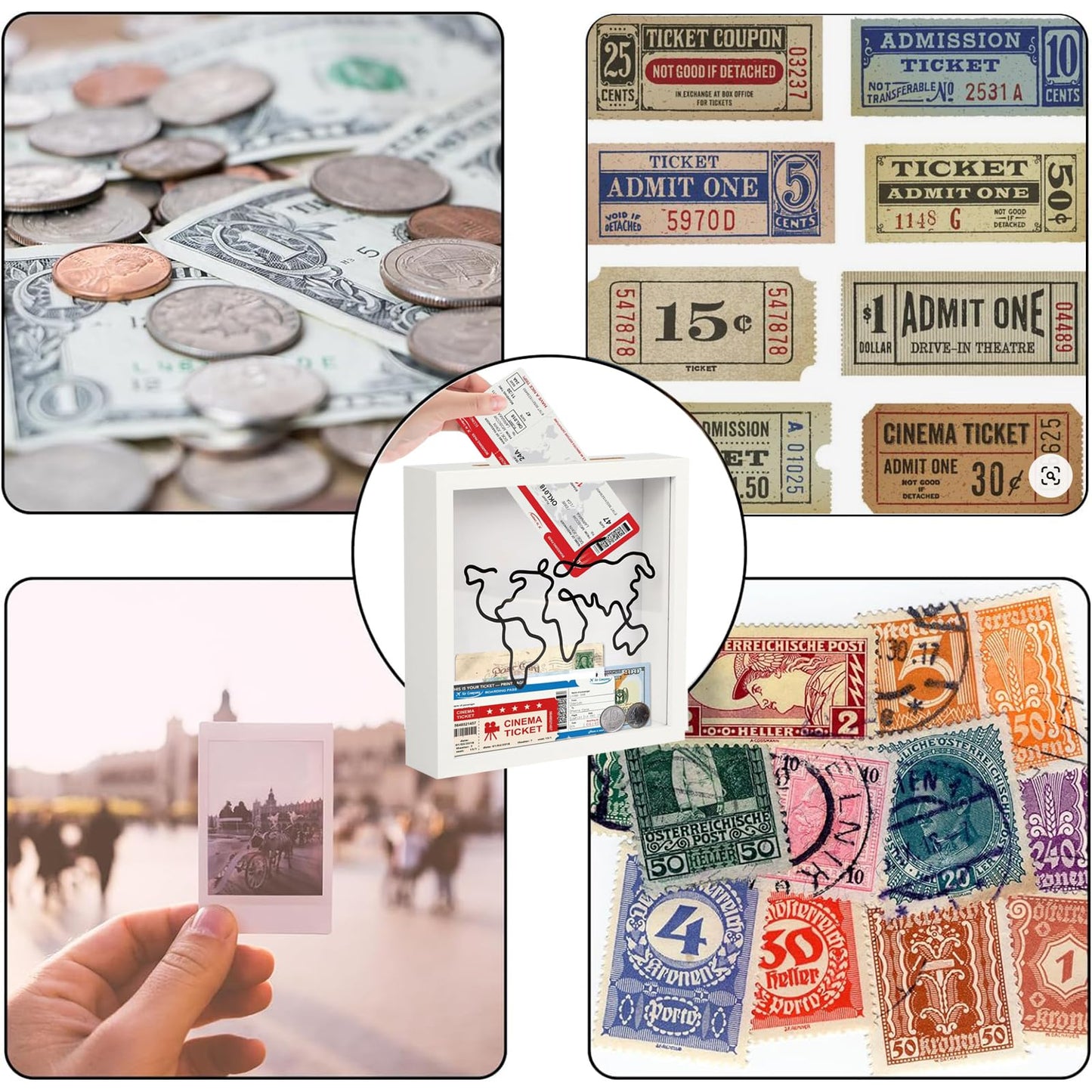 Caja de Recuerdos de Viaje – Guarda momentos, no solo objetos