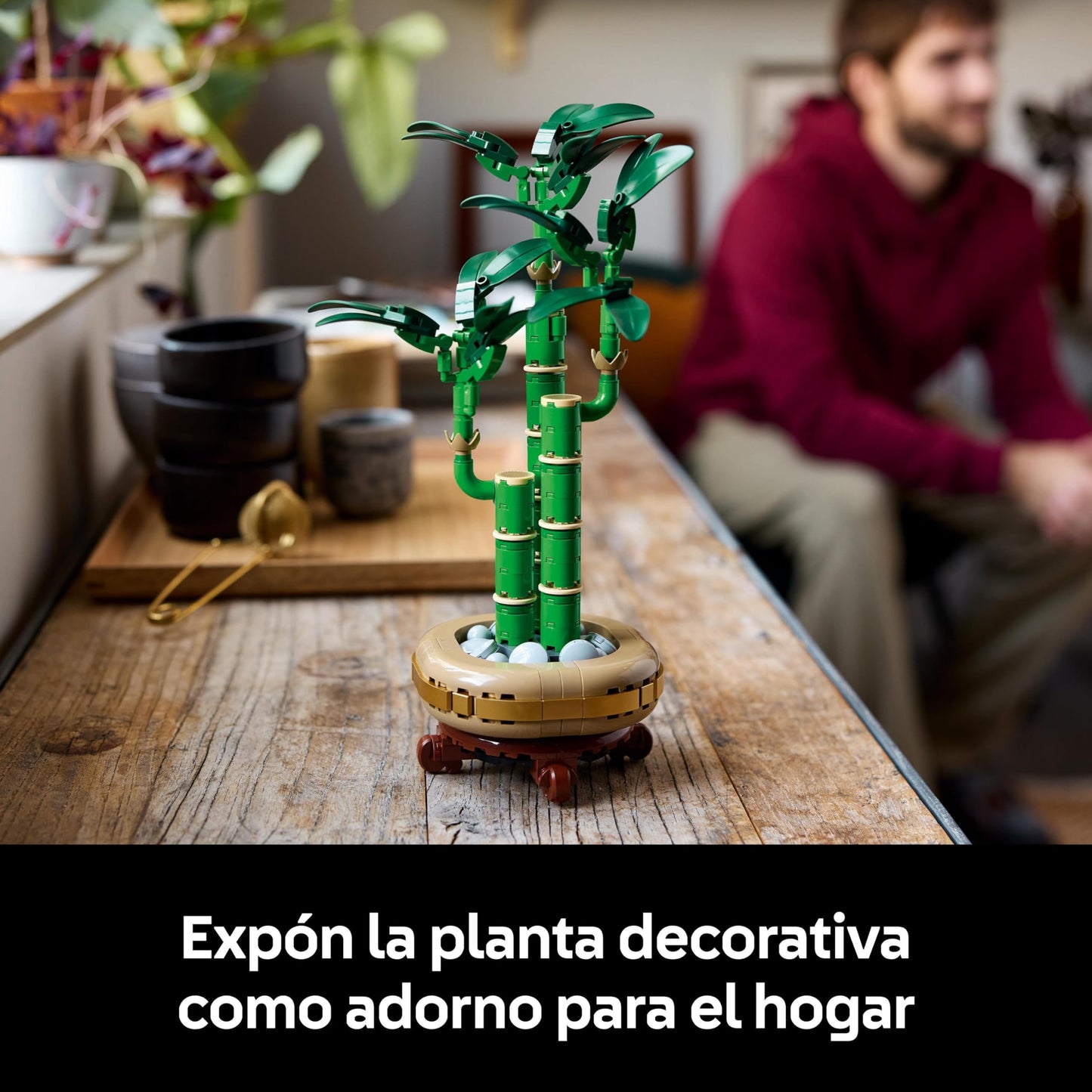 LEGO Bambú de la suerte – Monta tu propia planta de la fortuna