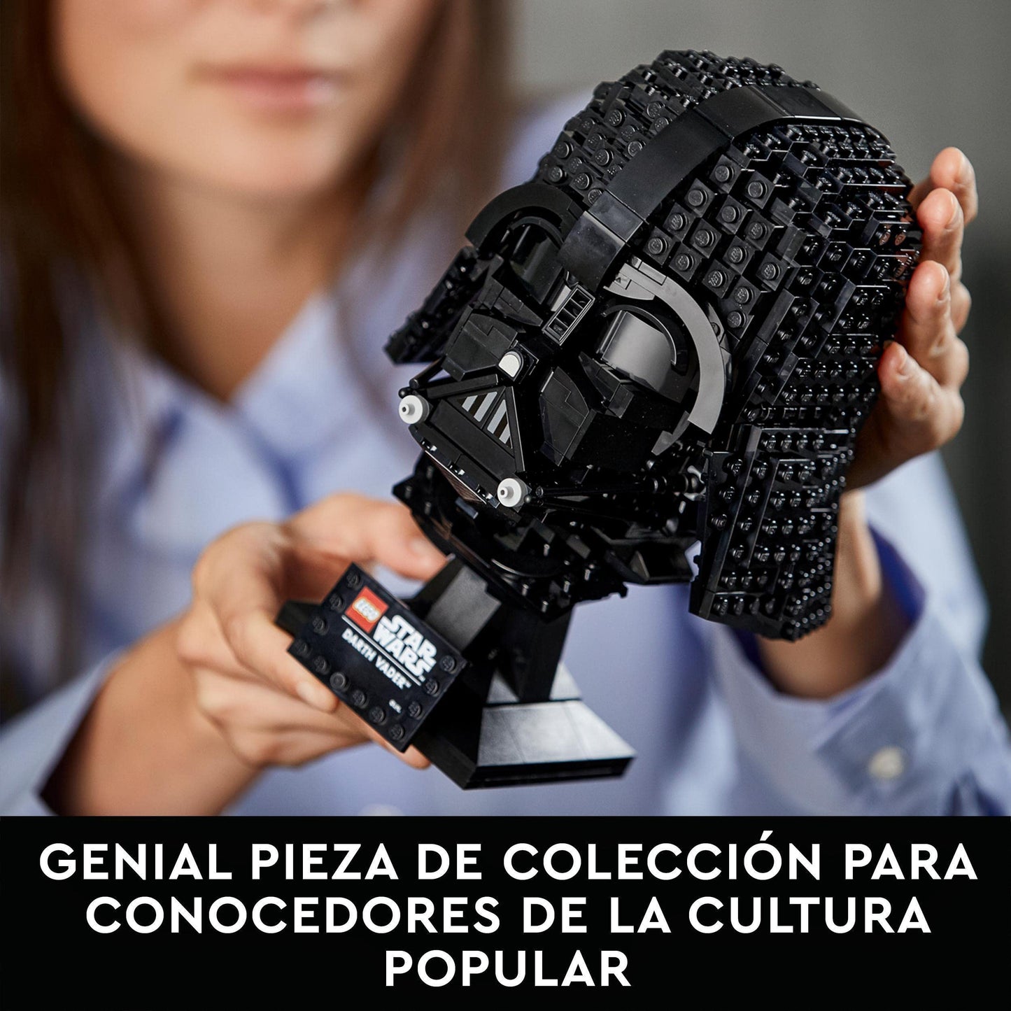 Casco Darth Vader LEGO – El lado oscuro, pieza a pieza