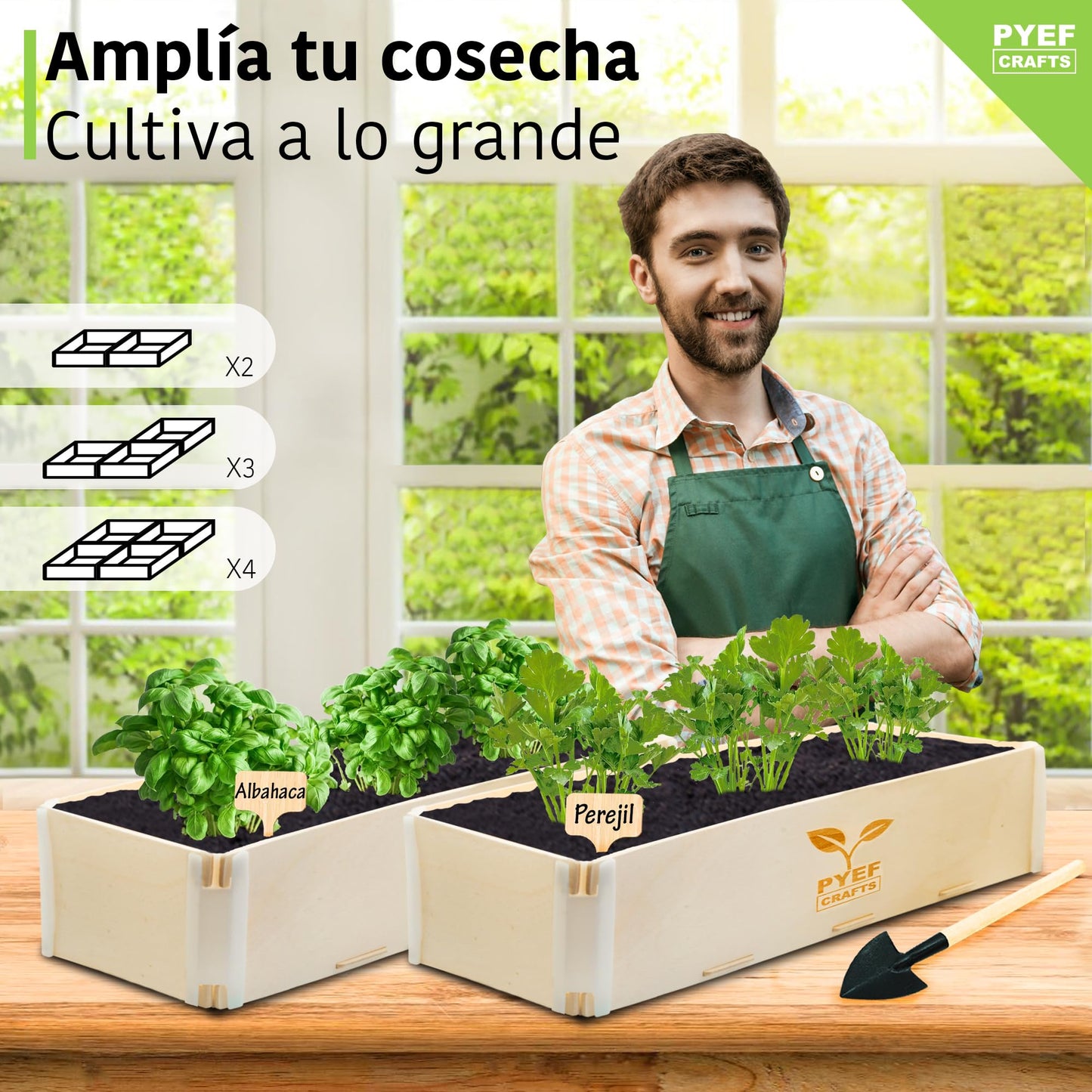 Kit huerto hierbas – Cultiva tus sabores favoritos