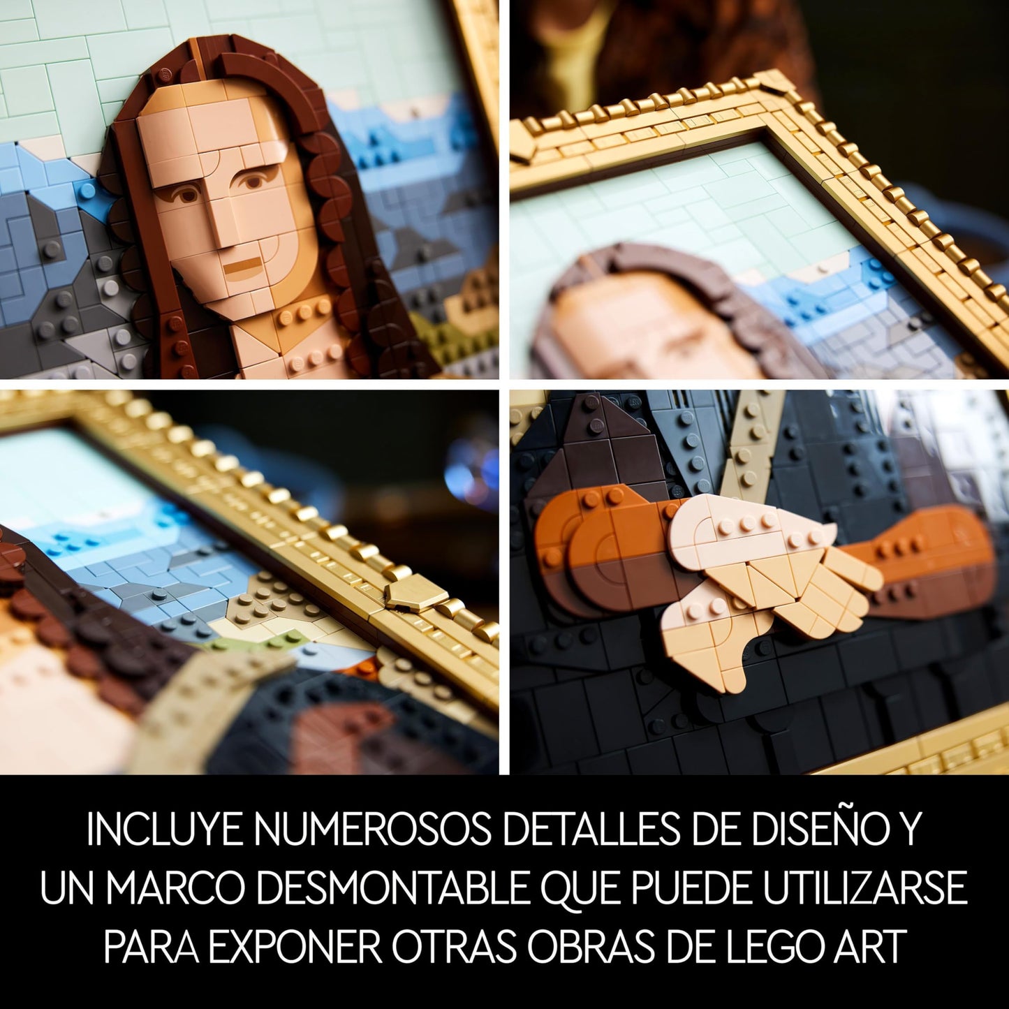 LEGO Art Mona Lisa – Clásico del arte en bloques