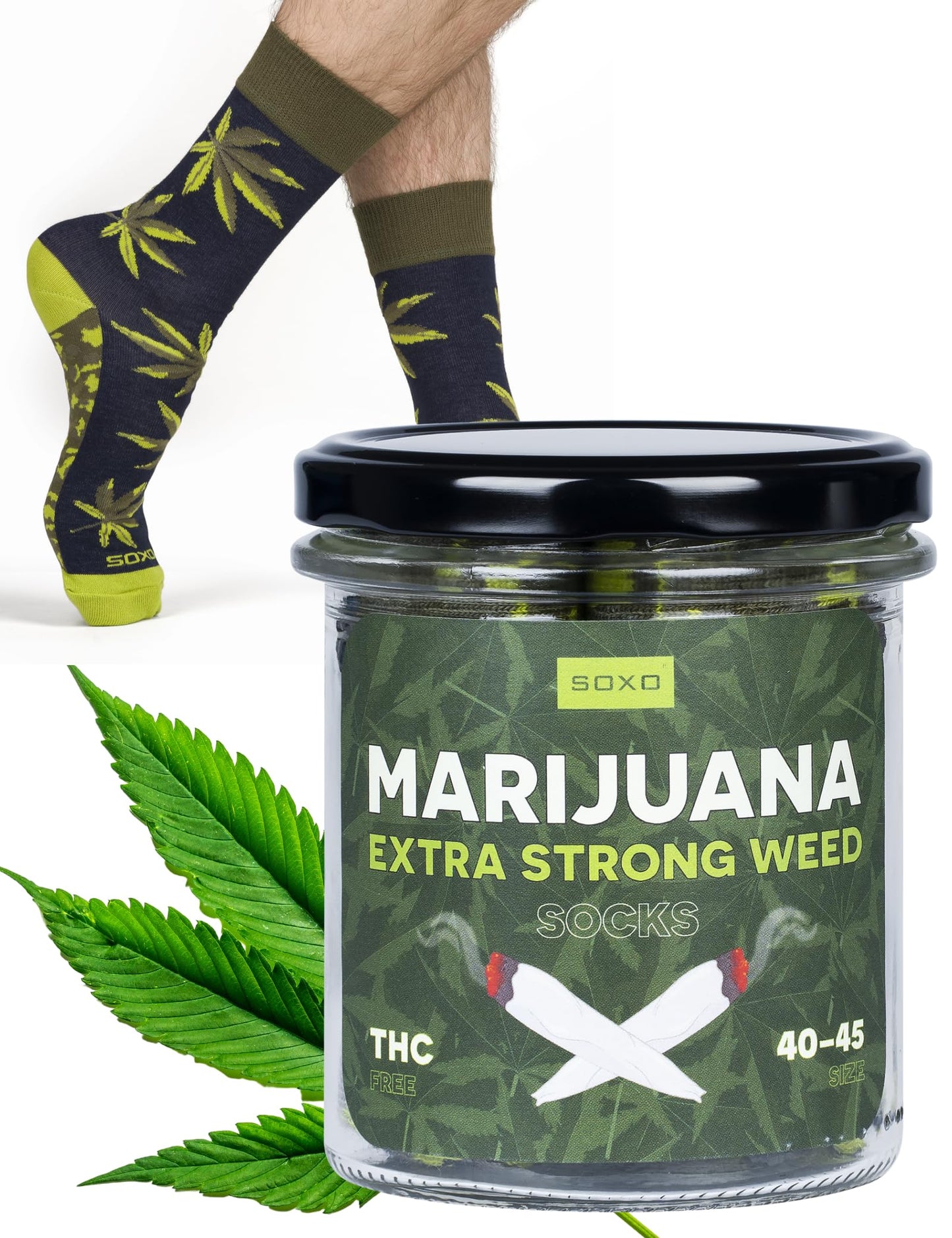 Marijuana Socks– El regalo más verde
