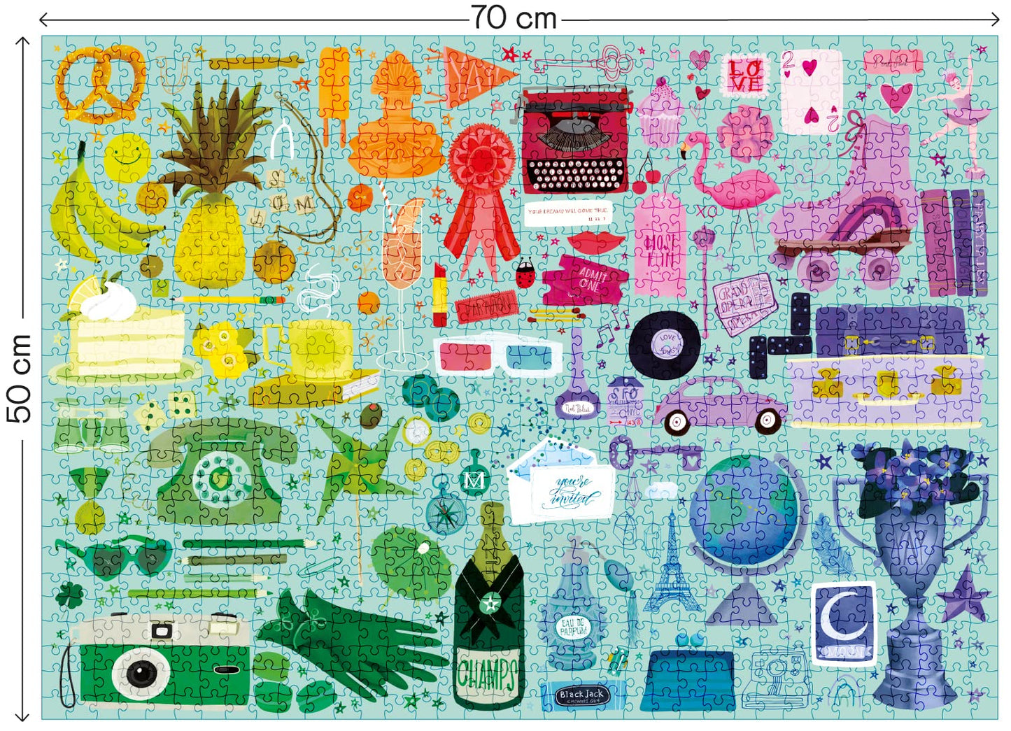 Puzzle Elena Essex Favorite Things – El collage de tus caprichos
