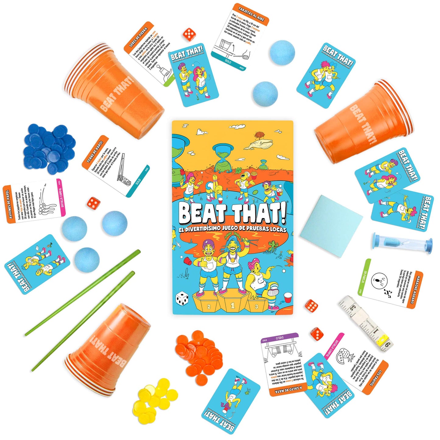Beat That! – Desafíos absurdos para todo el grupo