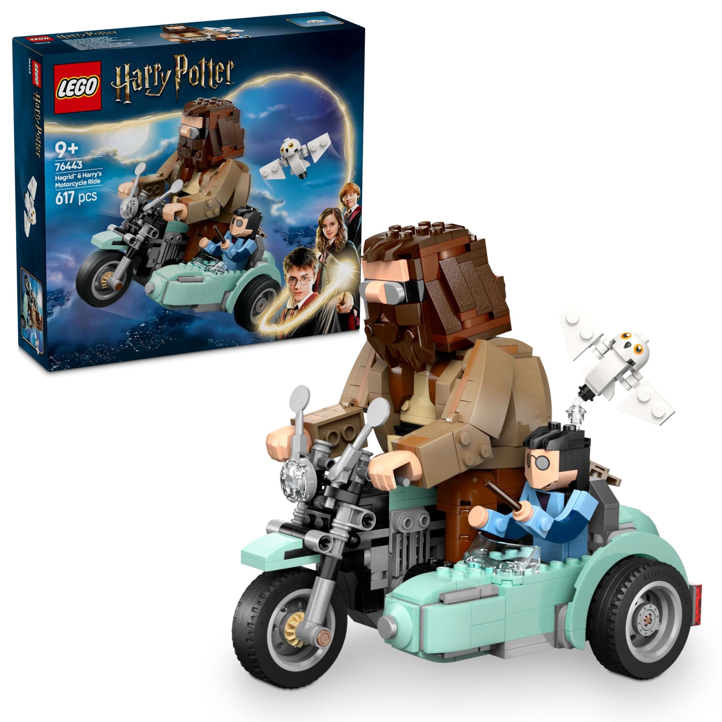 Moto de Hagrid LEGO – El viaje más mágico en piezas