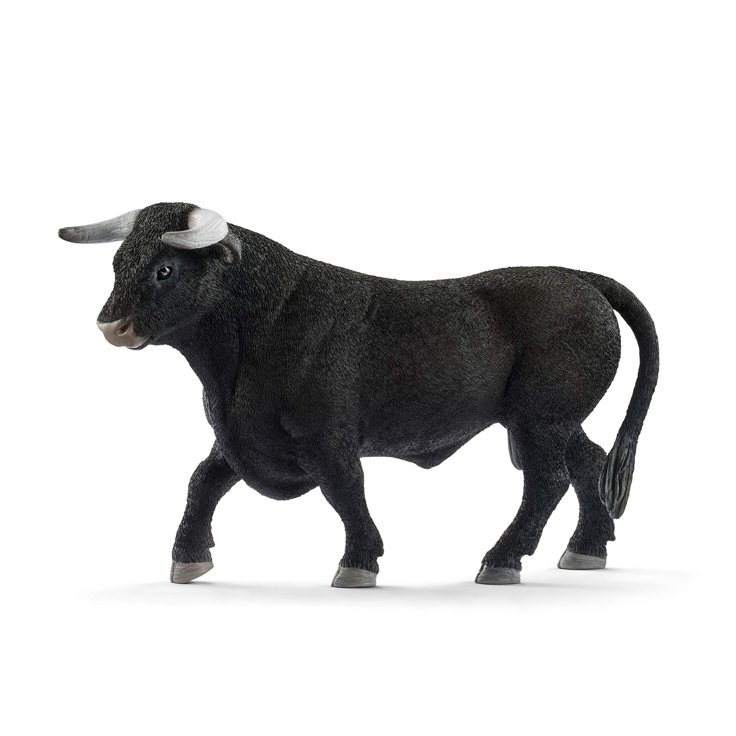 Figura toro negro – Fuerza brava en miniatura