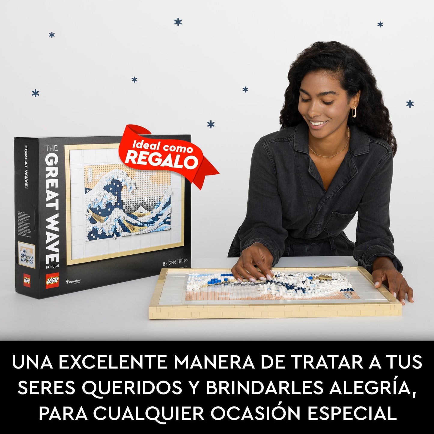 LEGO Art 'La Gran Ola' – Da vida a la obra maestra en 3D