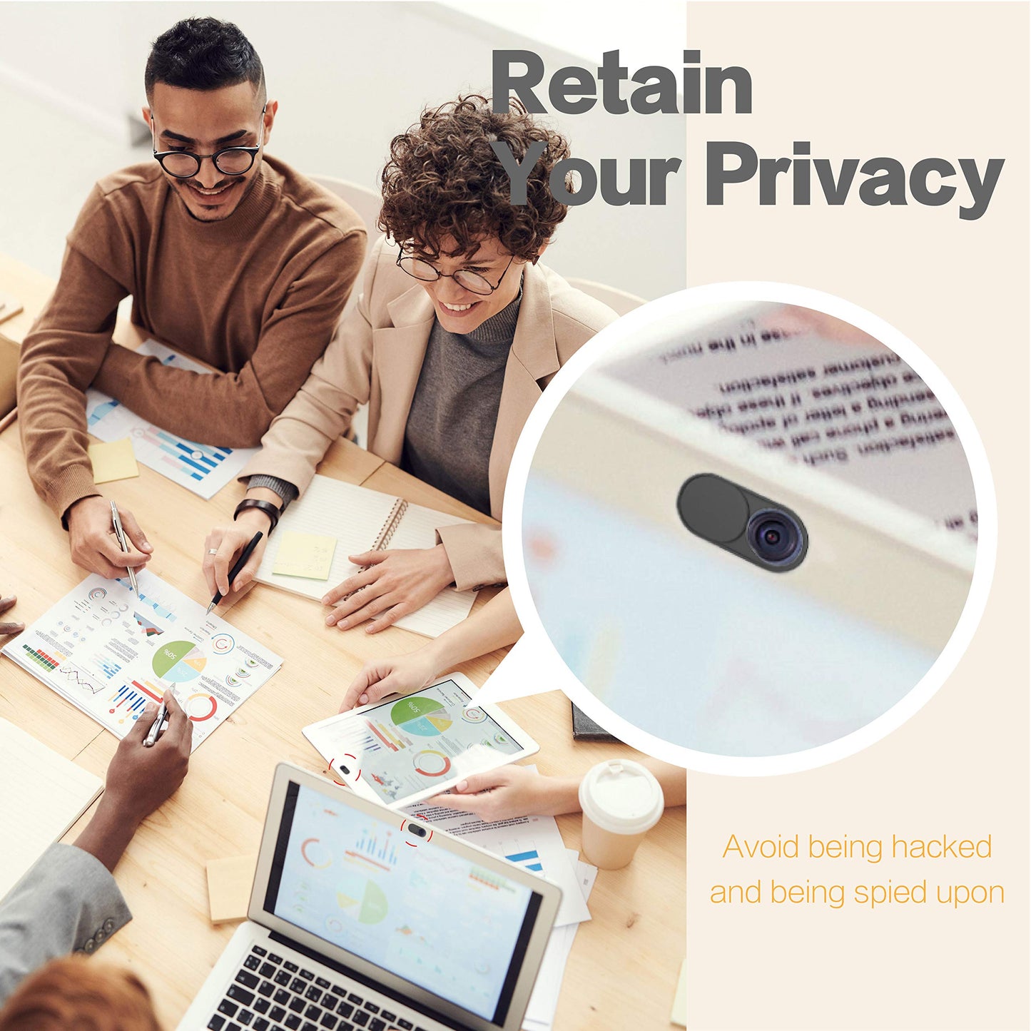 Webcam cover – Tapa deslizante y privacidad total