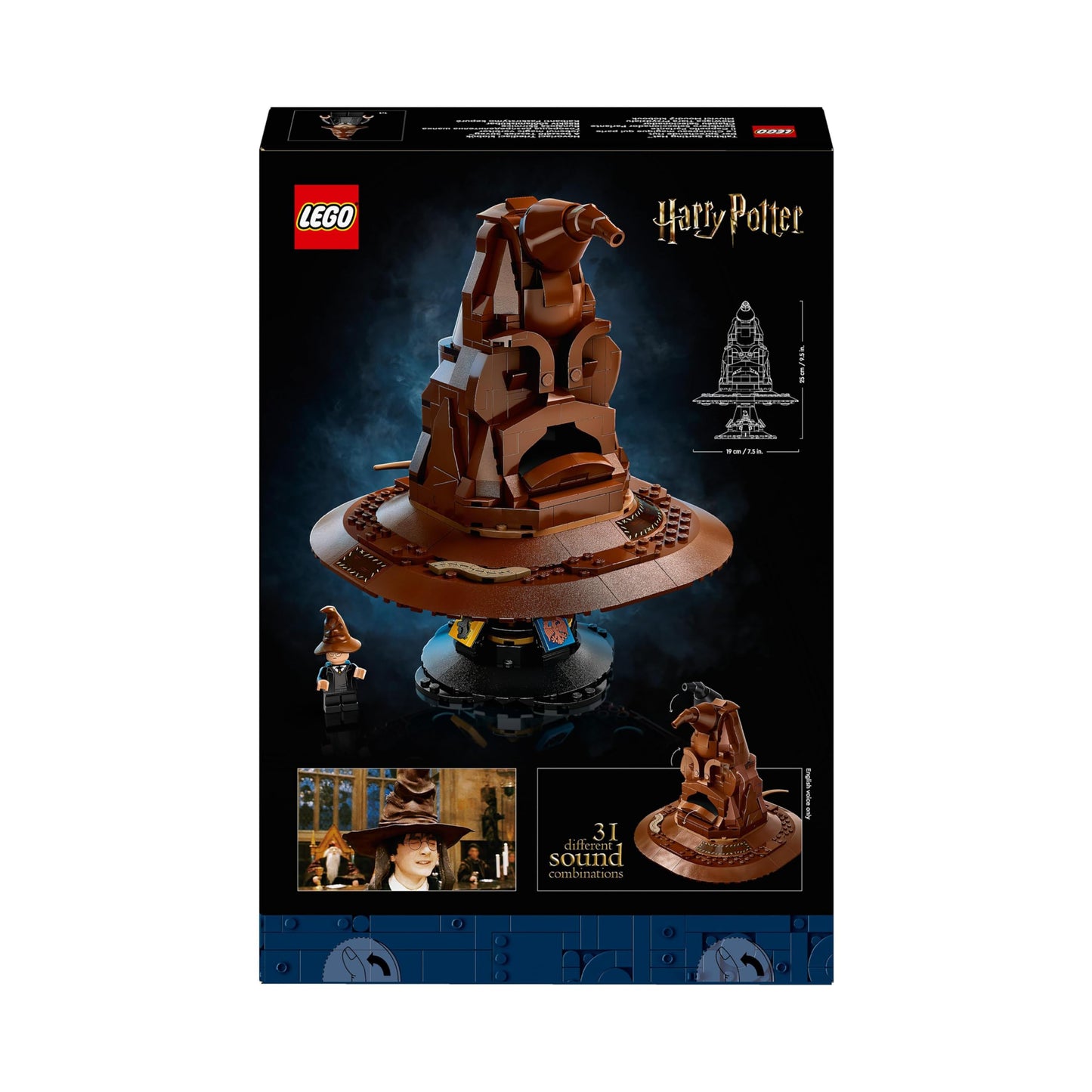 LEGO Harry Potter Sombrero Seleccionador – Descubre tu casa mágica