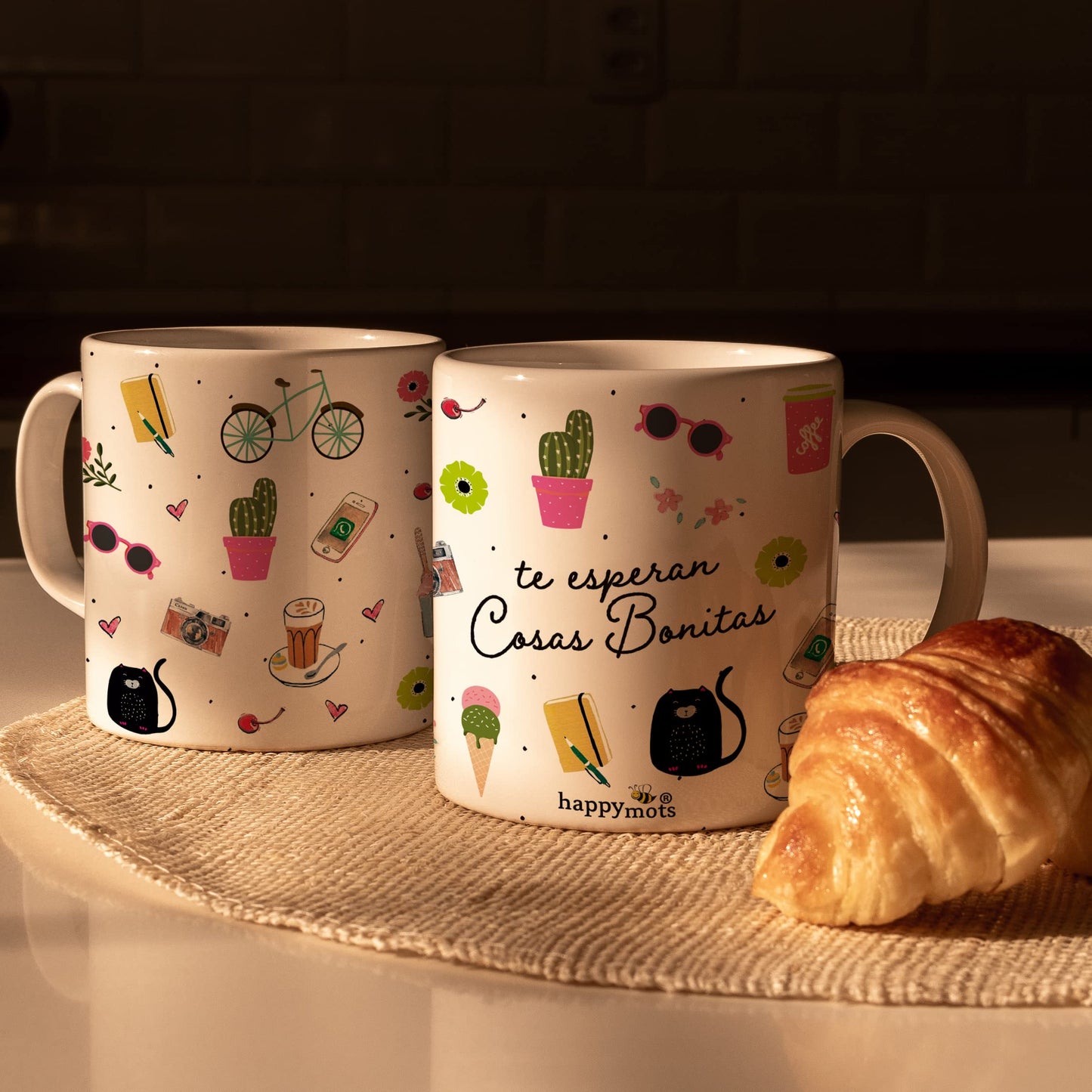 Te esperan cosas bonitas – La taza que empieza el día con ilusión