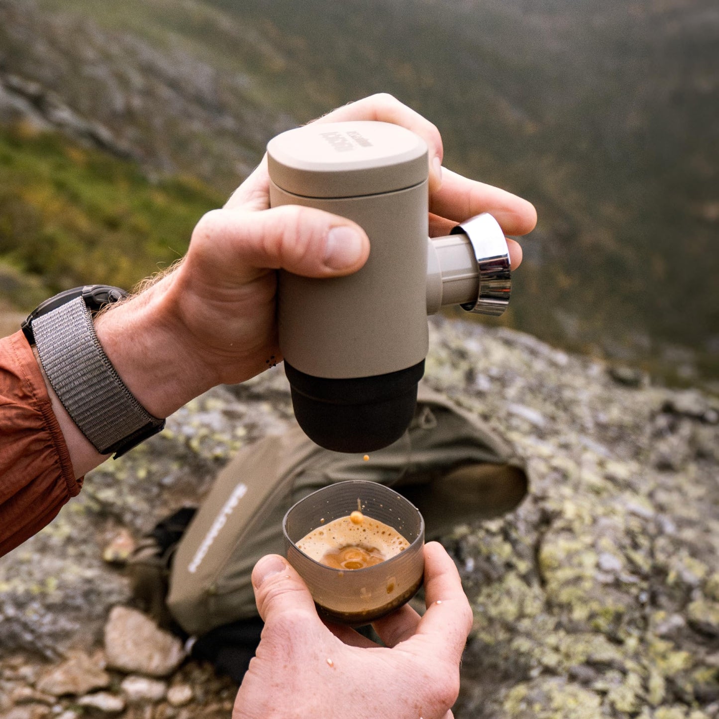 Minipresso NS2 para cápsulas – Café compacto, sin enchufes
