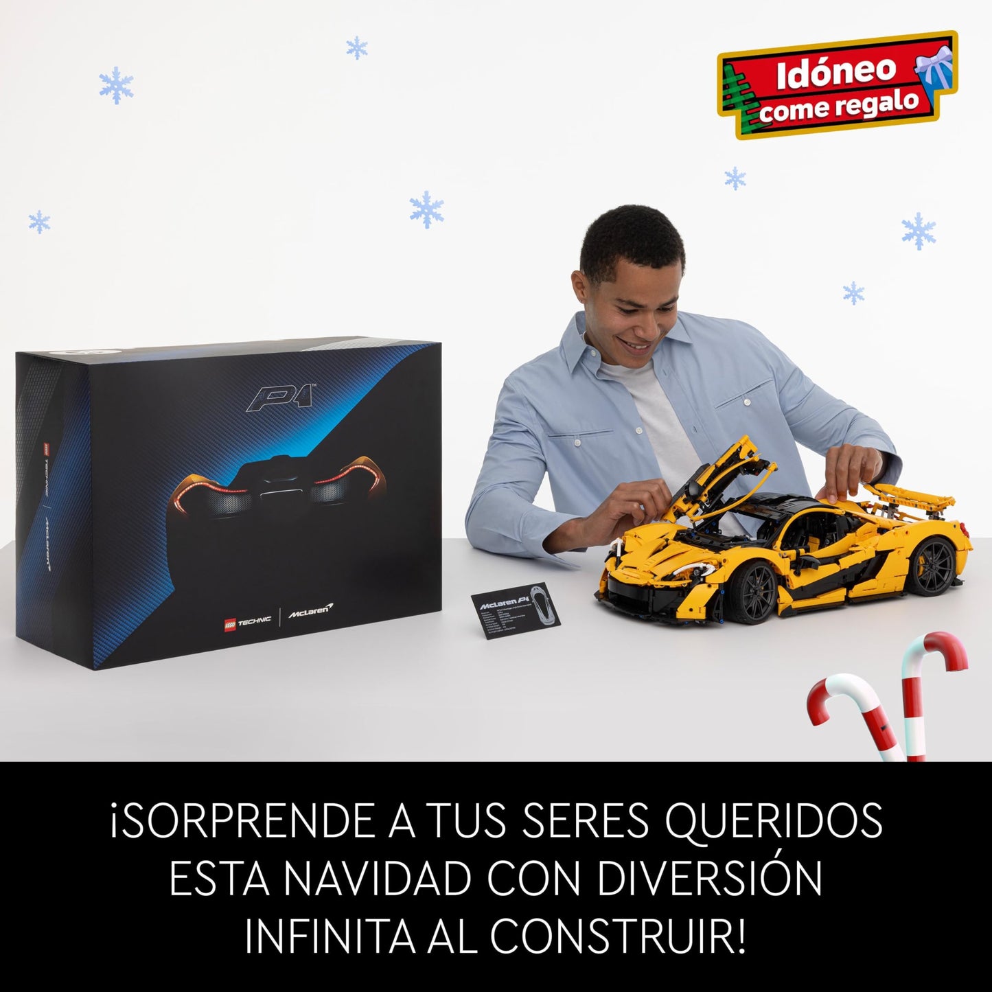 LEGO Technic McLaren P1 – Supercoche a escala 1:8