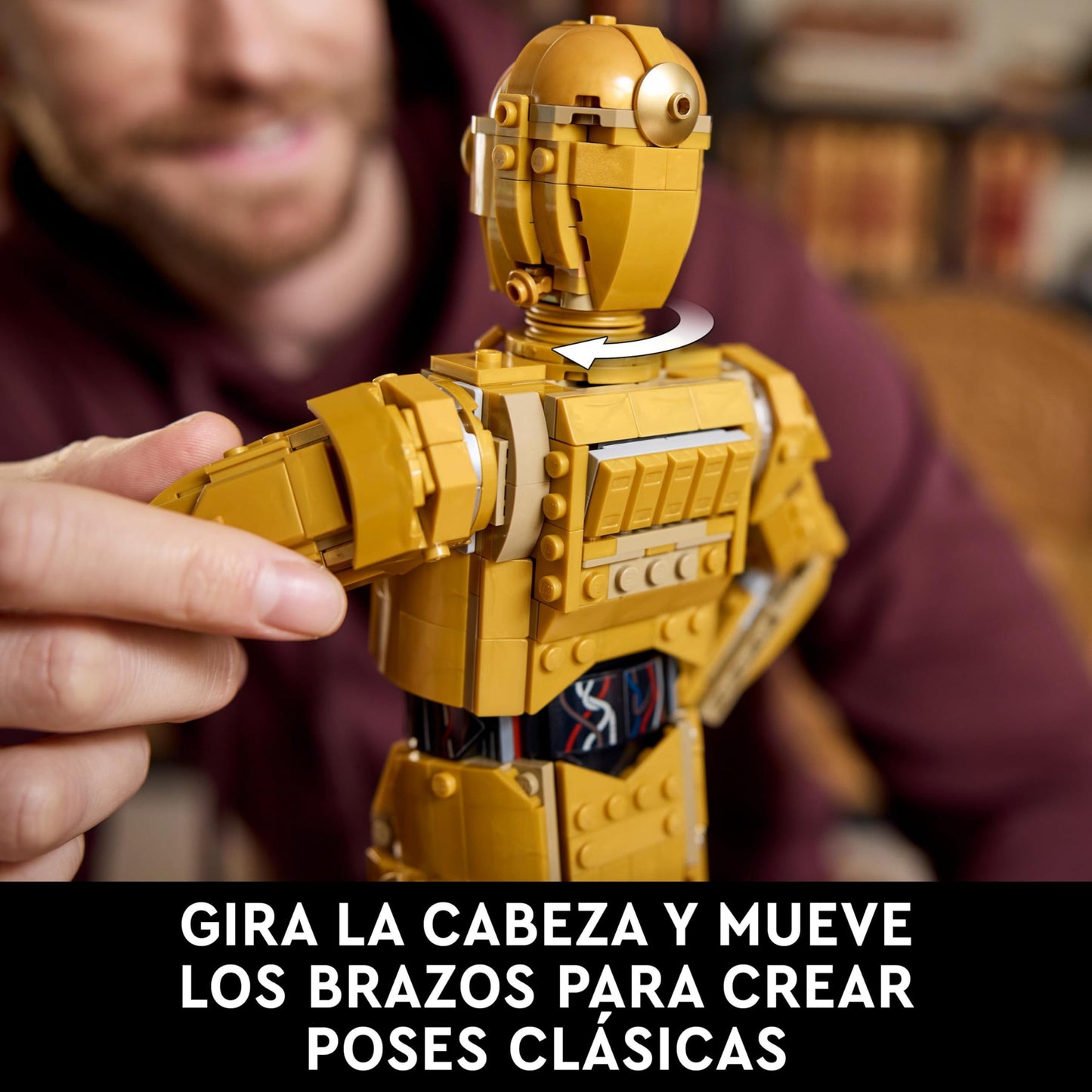 C-3PO LEGO Star Wars – El droide dorado llega a tu vitrina