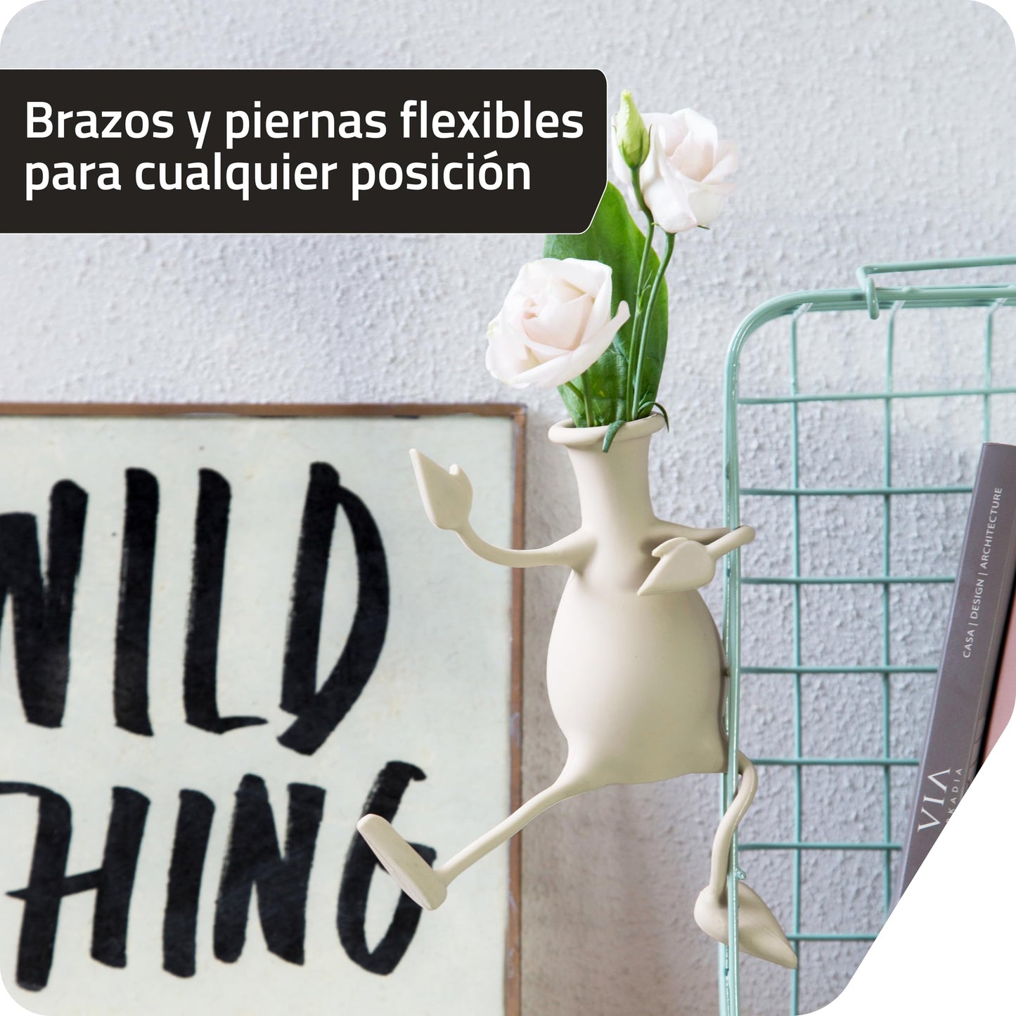 Florino – El jarrón flexible que no se rompe