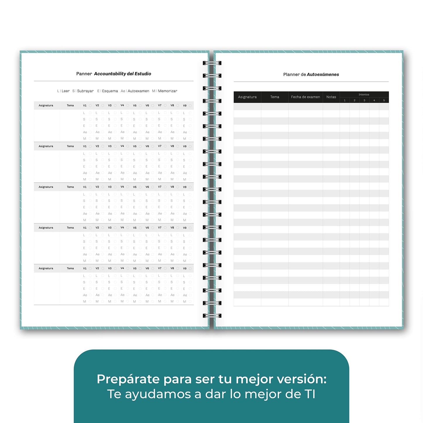 Agenda para opositores โ Planifica tu plaza como un estratega ninja